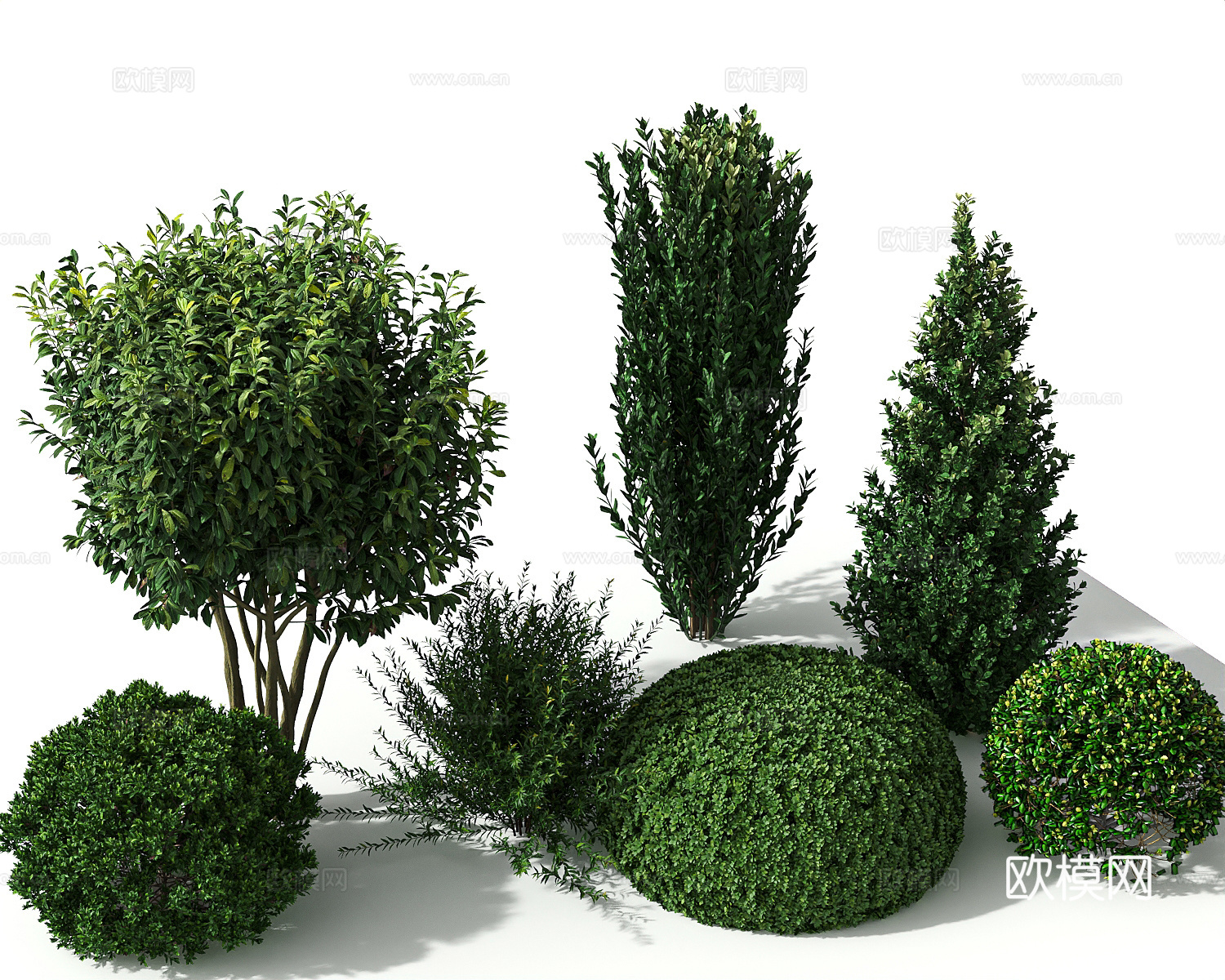 花草绿植景观绿化3d模型