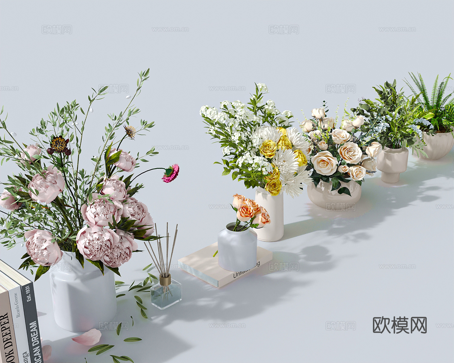 花草绿植景观绿化3d模型