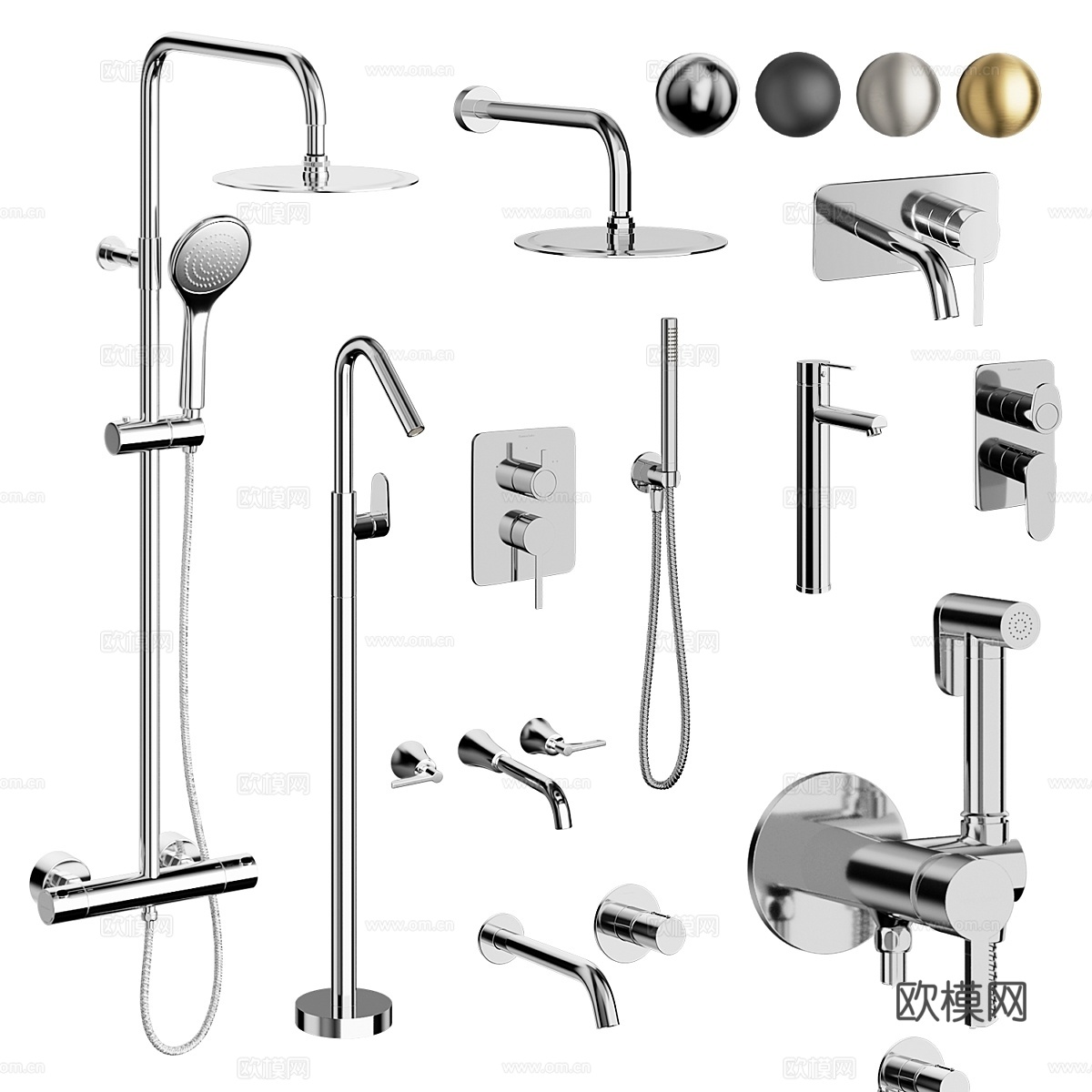 Ramonsoler 搅拌机套装3d模型