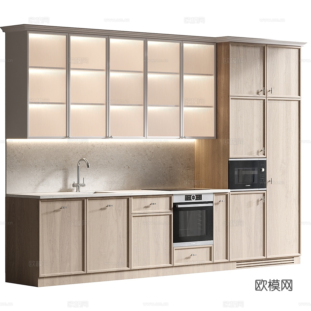 厨房73d模型