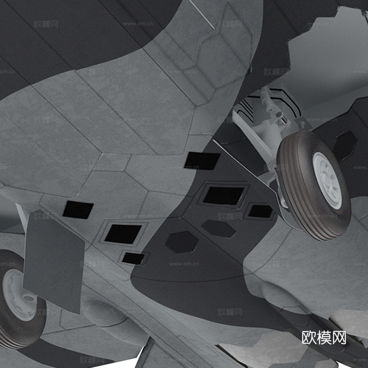 F-22 猛禽 战斗机3d模型