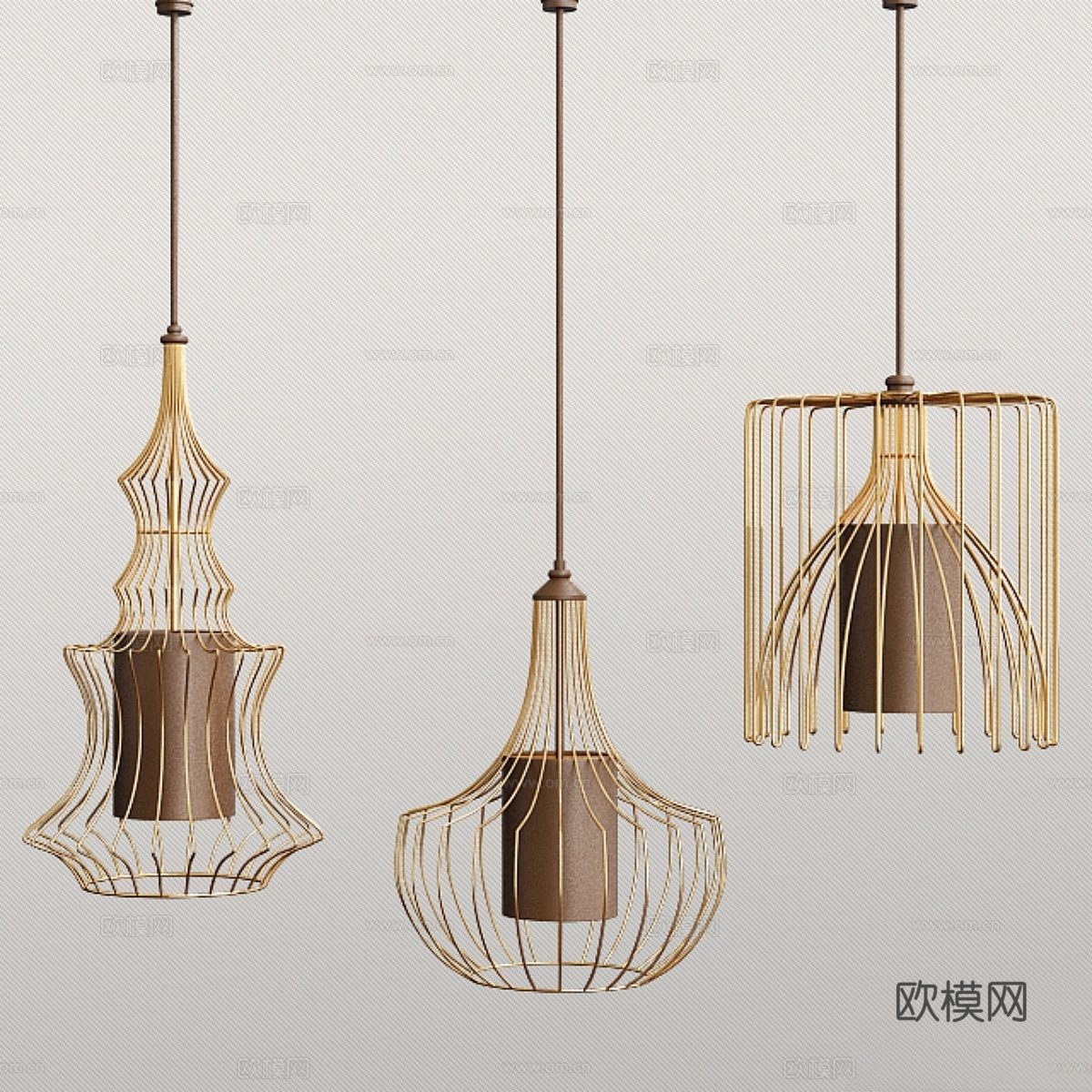 Cage Doree ROCHE BOBOIS3d模型