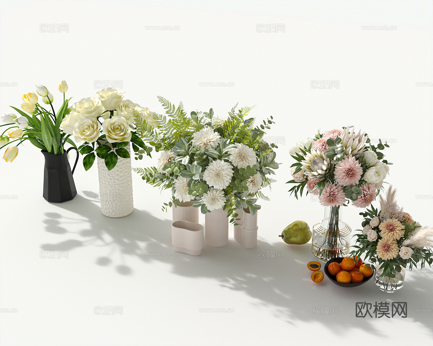 花草绿植景观绿化3d模型