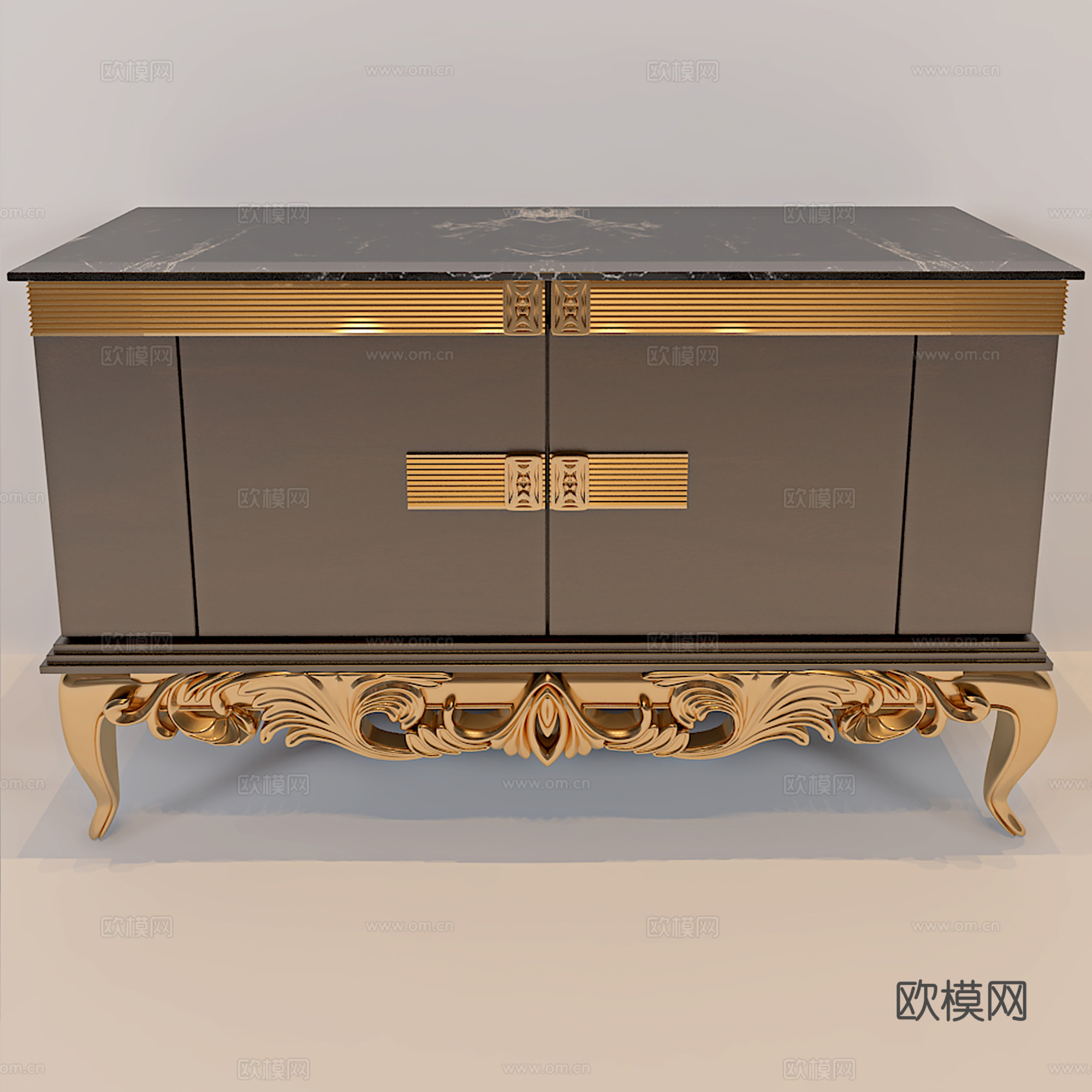 欧式装饰柜玄关柜3d模型