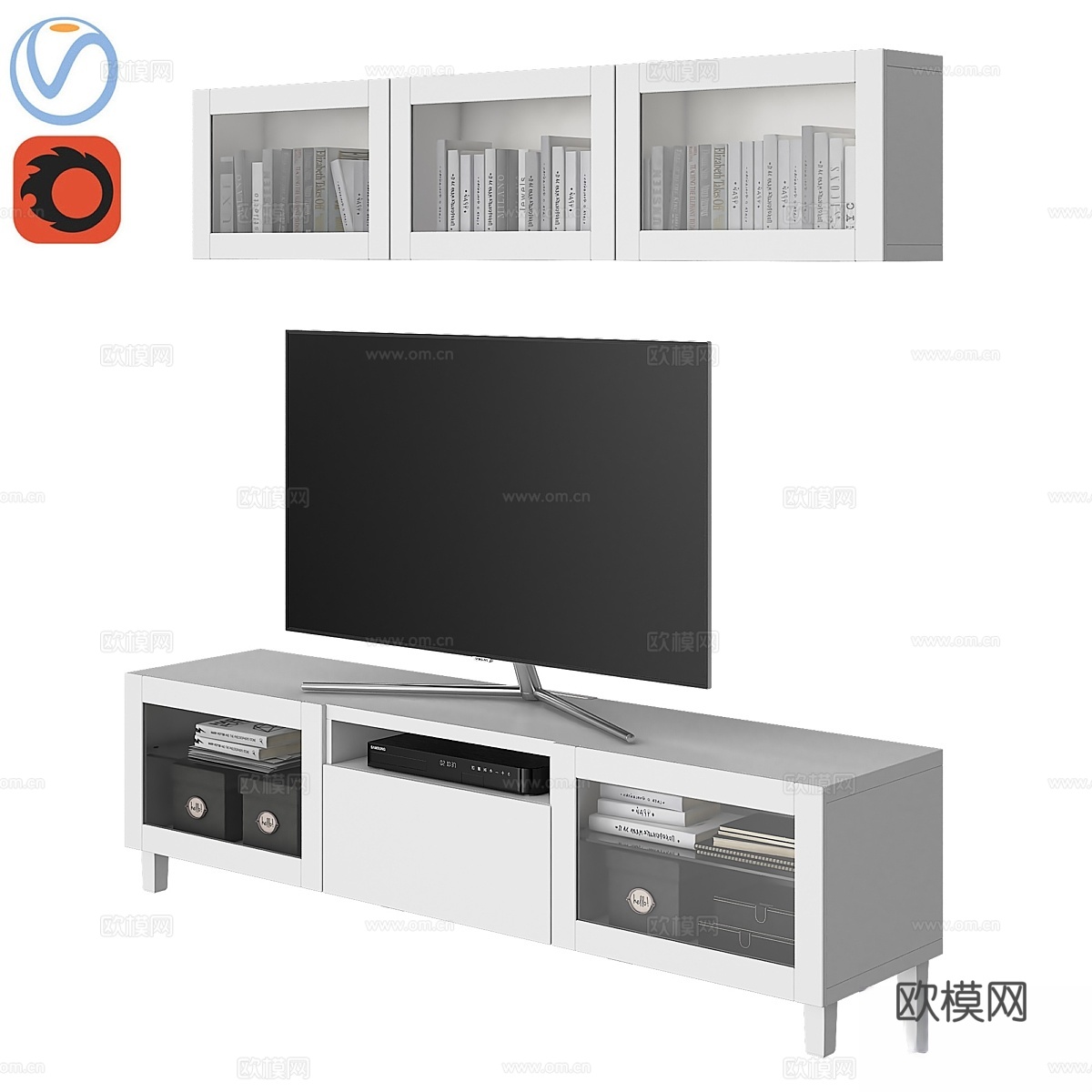 宜家 Besta 013d模型