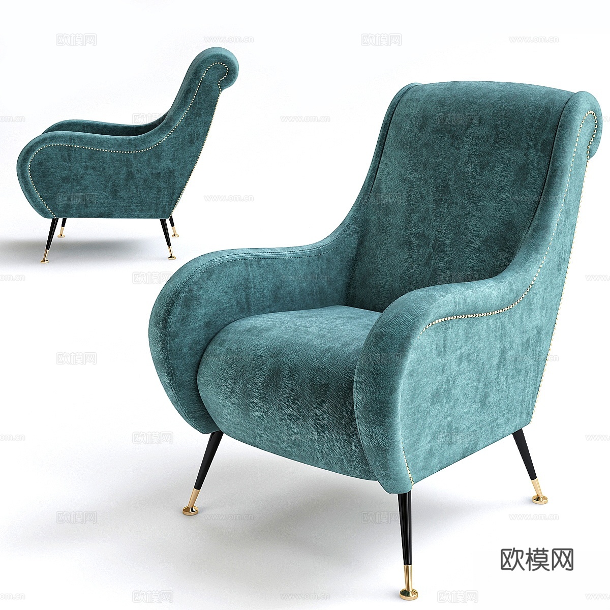 Giardino Eichholtz 椅子3d模型