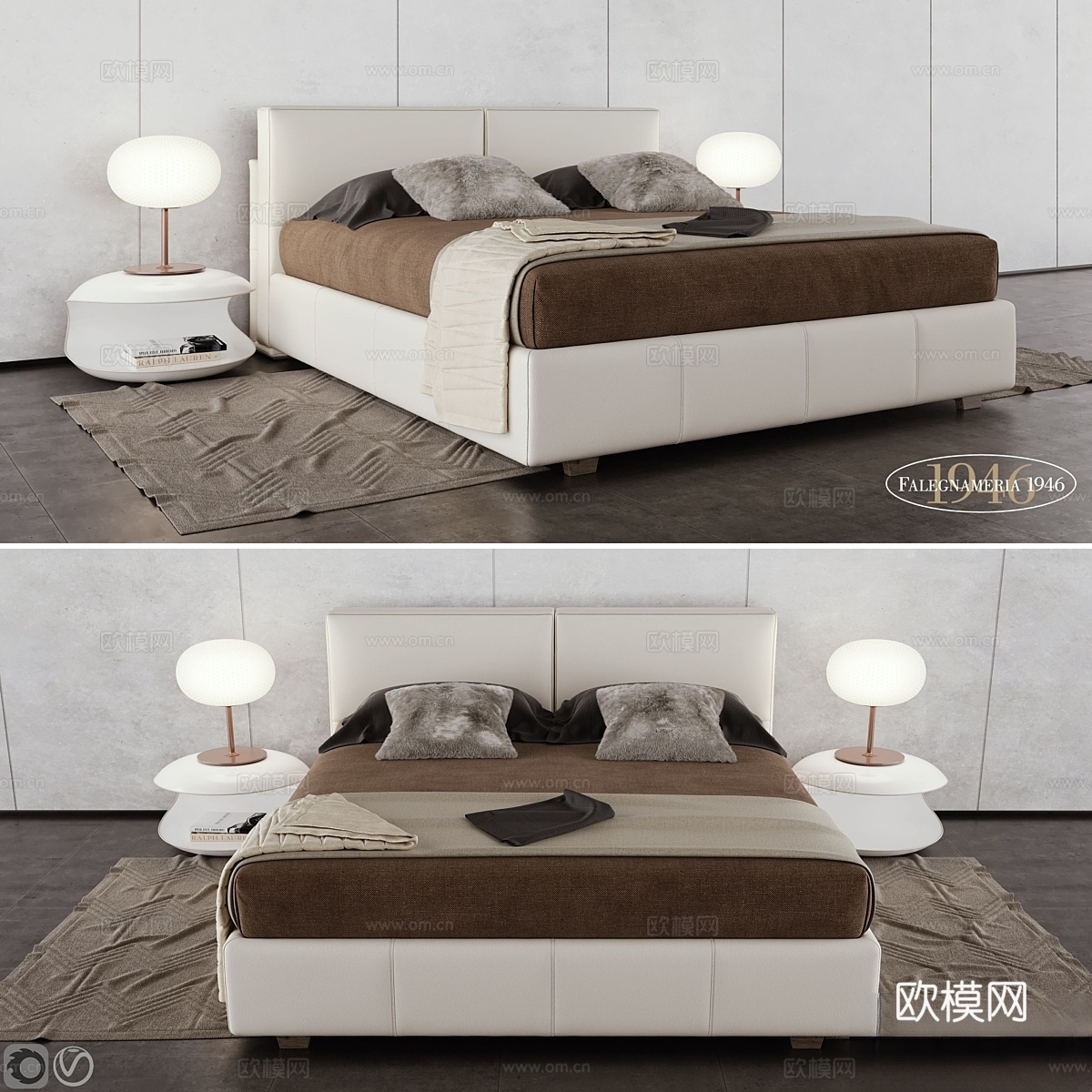 Falegnameria 1946 Roxanne 床3d模型下载