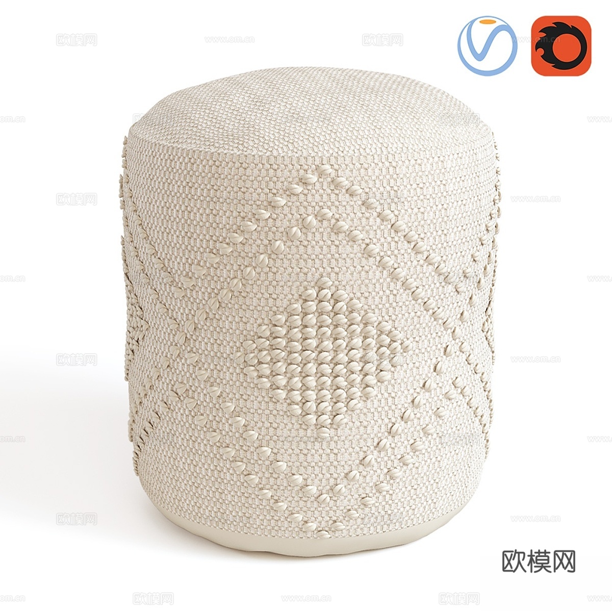Pouf VOLOS3d模型