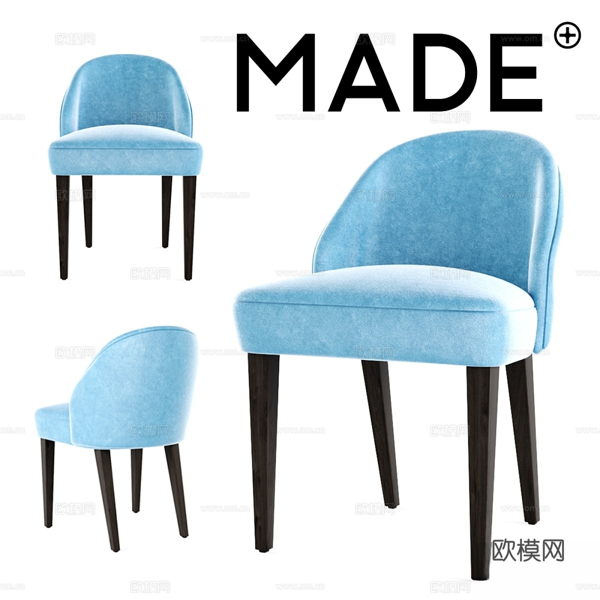 Made - Alec椅子3d模型下载