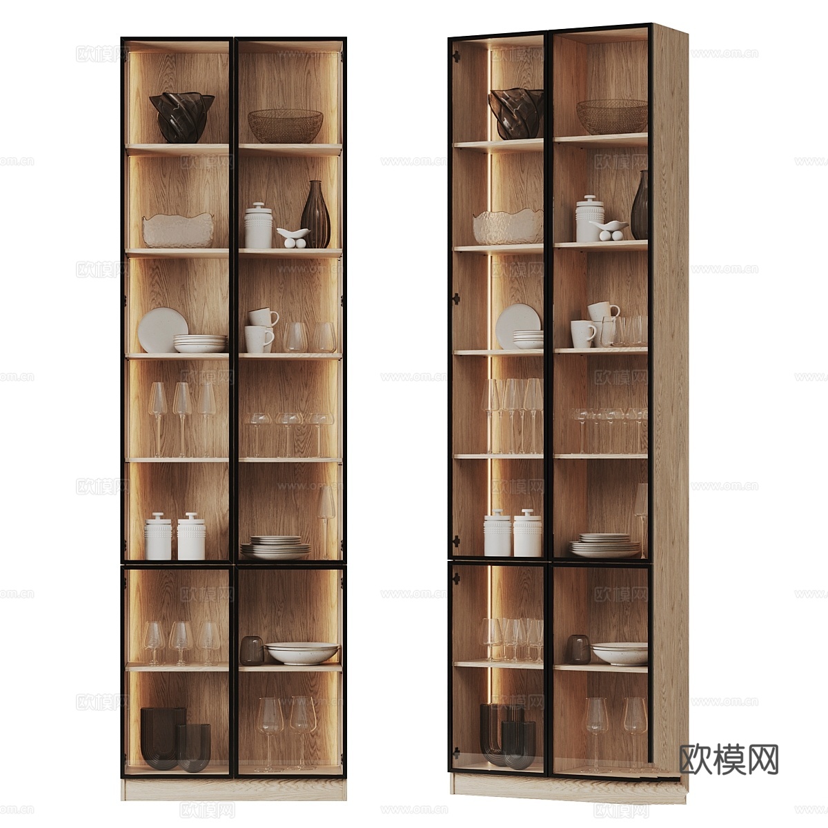 厨房用具展示柜3d模型