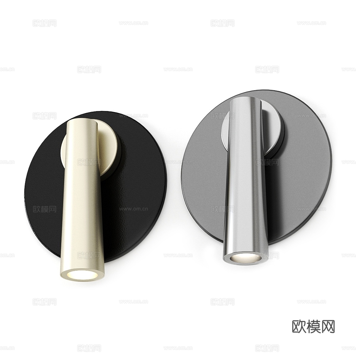 Gamma 墙面 LED 灯3d模型