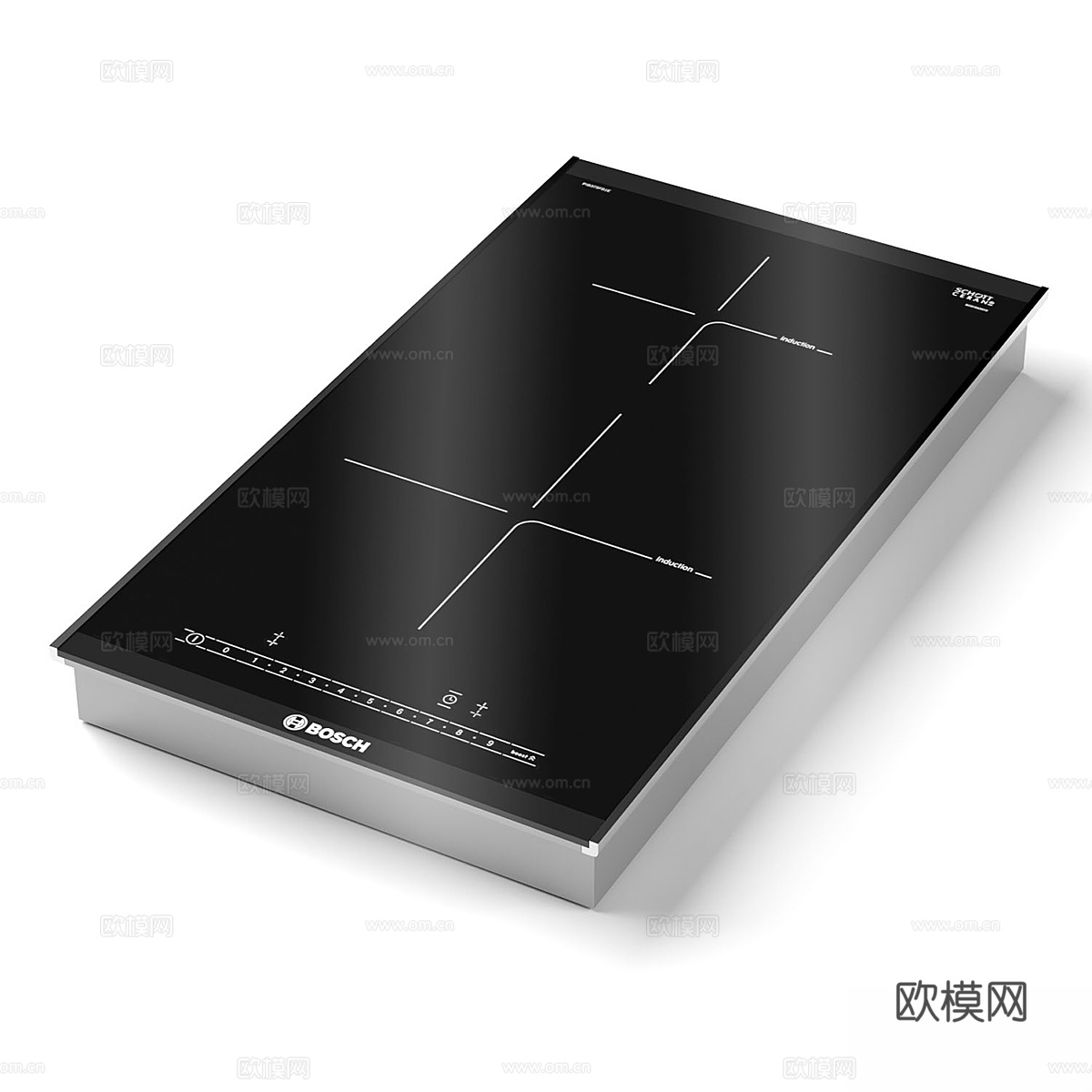 博世感应炉 PIB375FB1E 系列 63d模型
