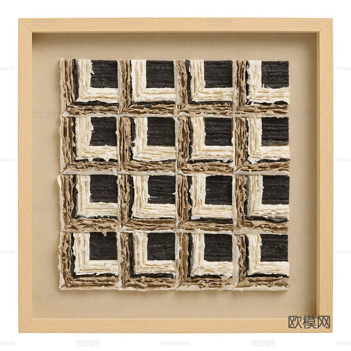 中古挂画组合 装饰画挂画 抽象画艺术画