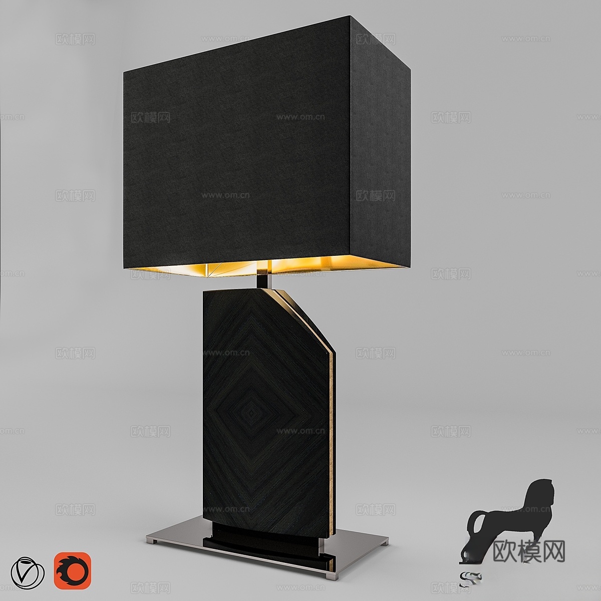 Smania Wi 台灯3d模型