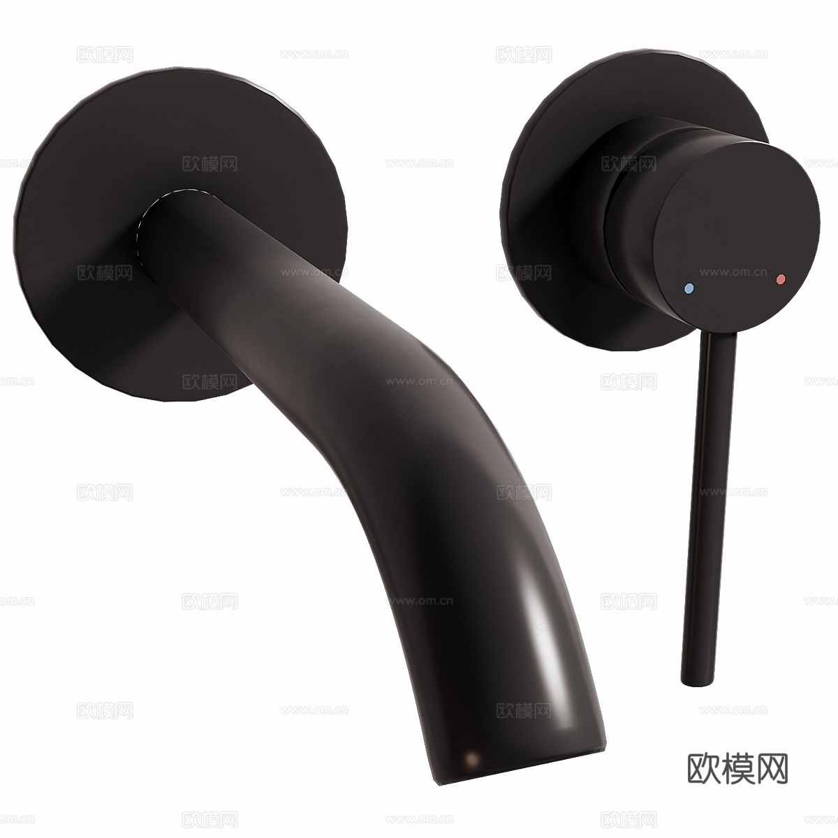 ABBER Wasser Kreis AF8112混合器3d模型