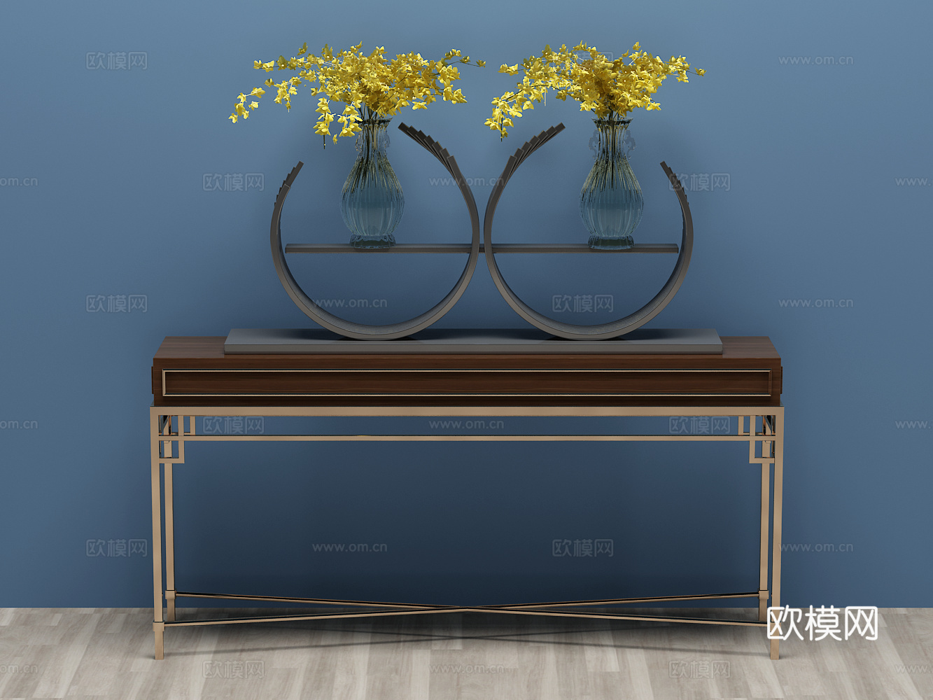 现代装饰品 装饰柜3d模型
