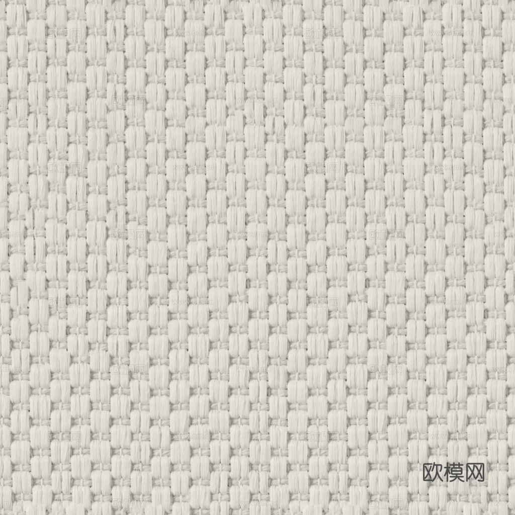 现代米白色编织布纹
