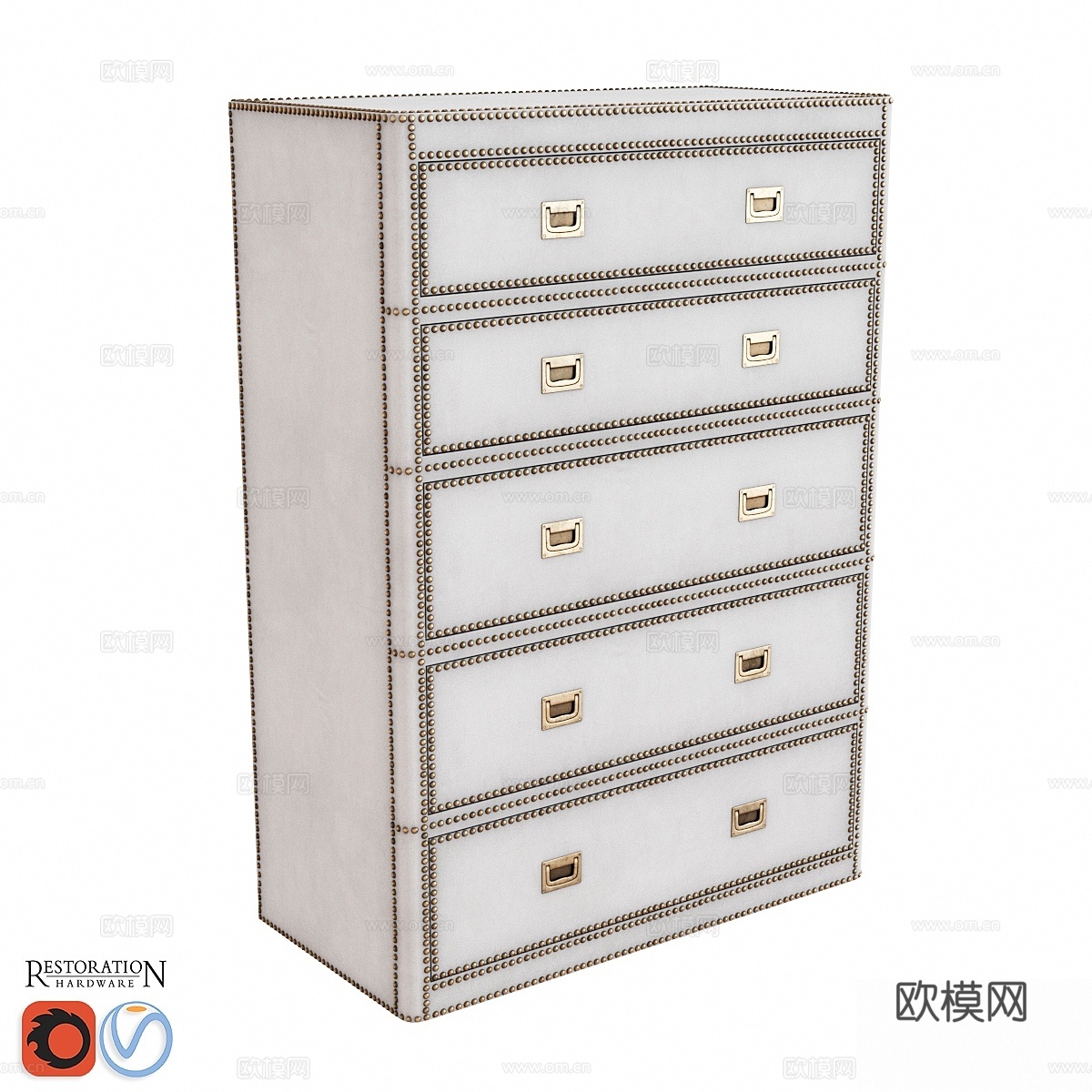 Restoration Hardware MARSEILLE3d模型