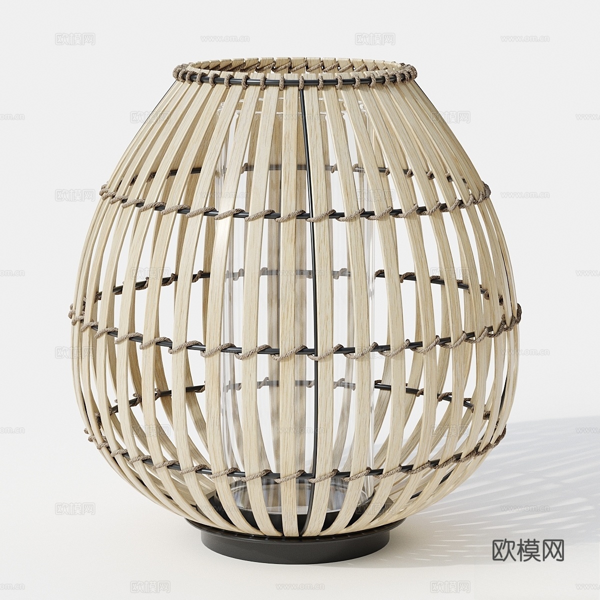 波马克斯特萨基灯笼3d模型
