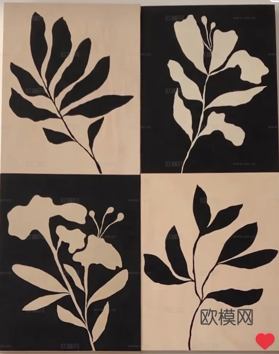 中古挂画 装饰画挂画 抽象画立体画