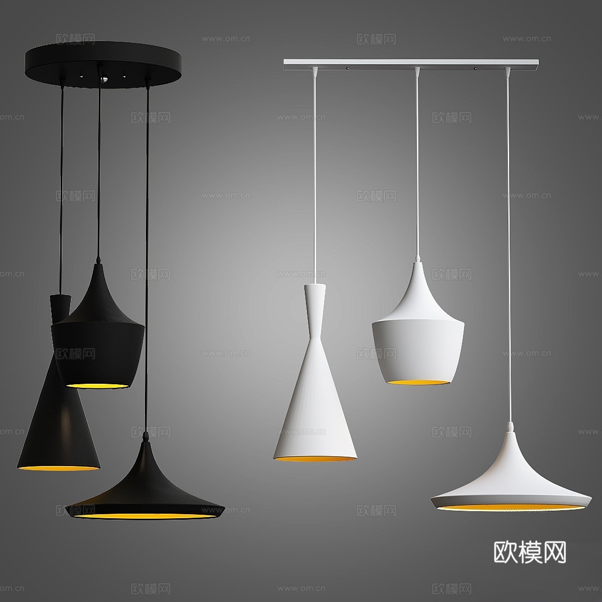 Tom Dixon Beat Light Tall3d模型