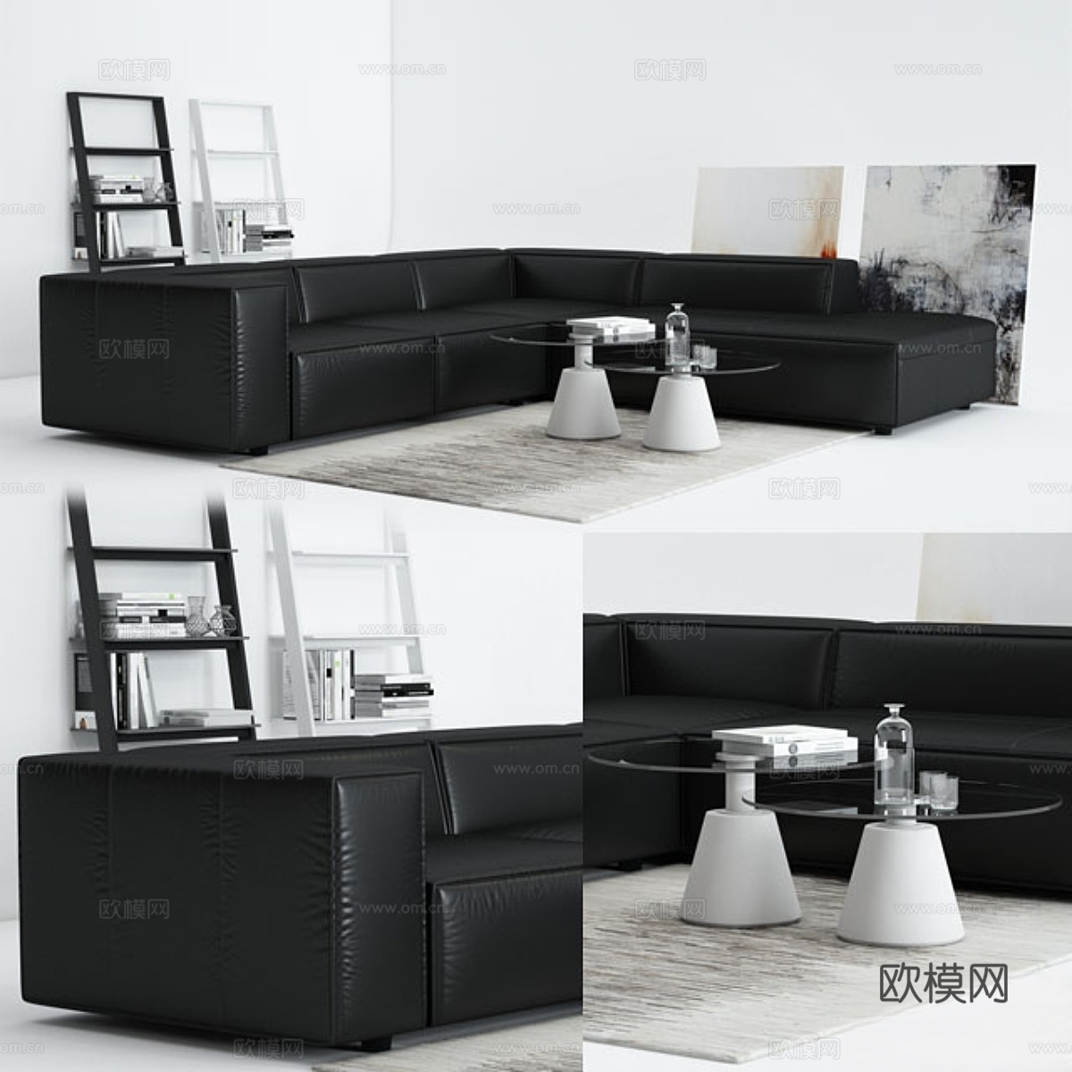 BoConcept Carmo 沙发3d模型