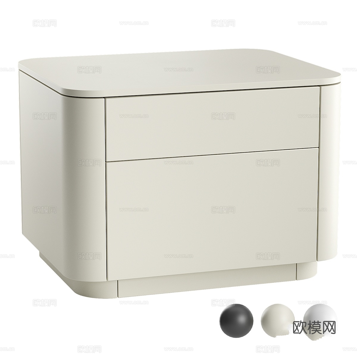 床头柜 Tammi3d模型