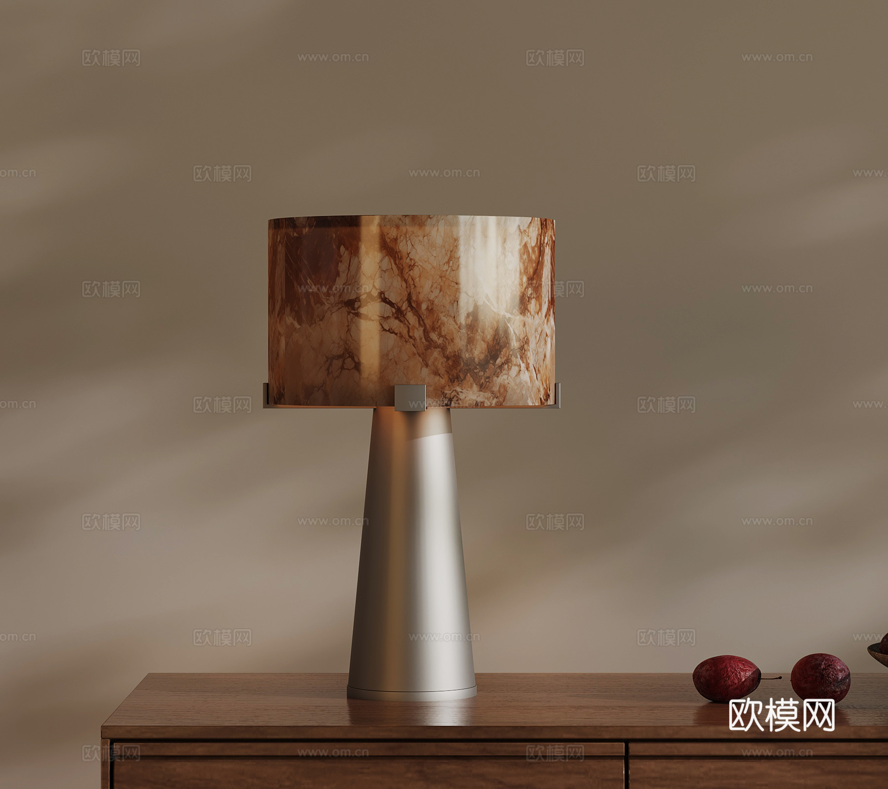 中古风台灯 壁灯su模型