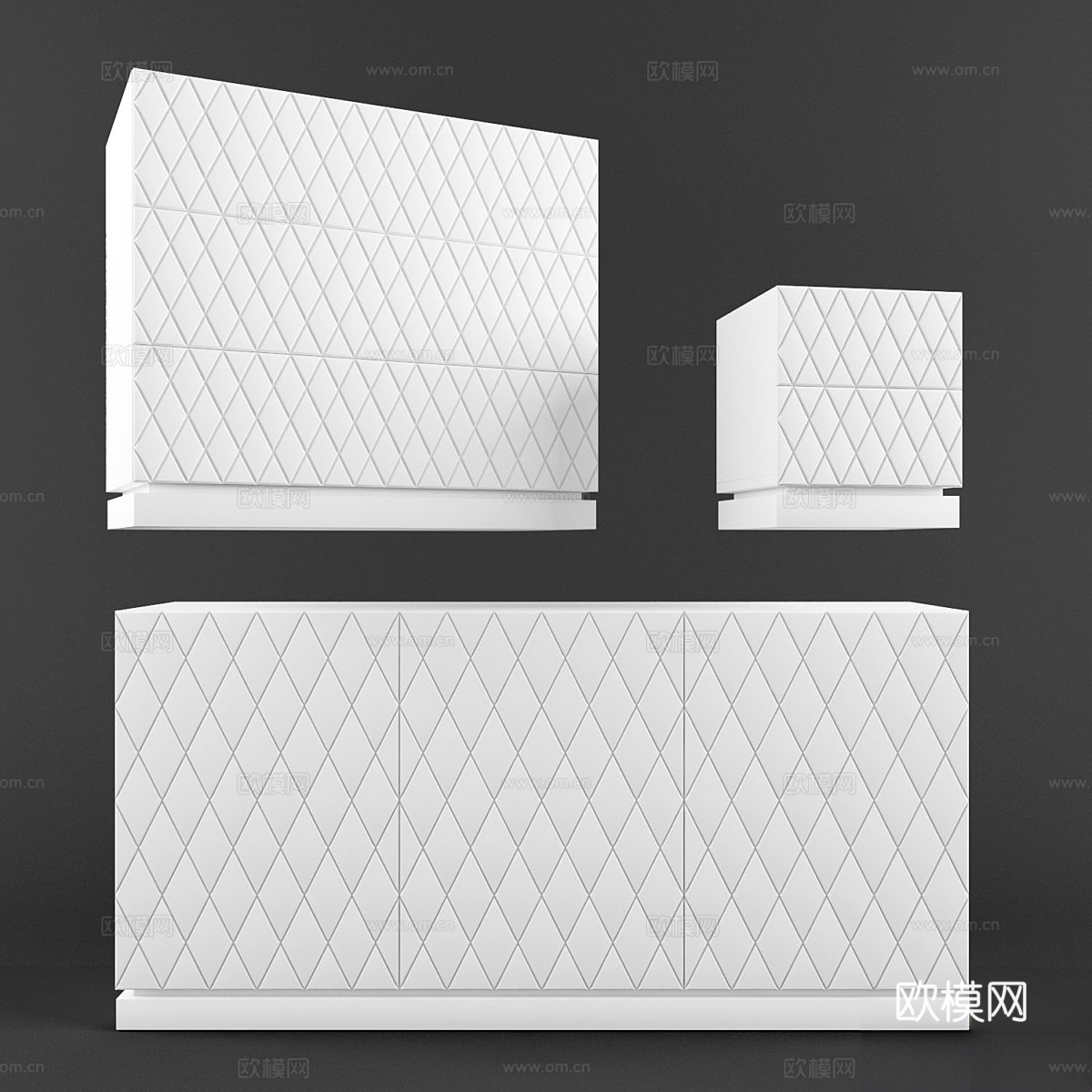 Tivoli, Ambicioni 抽屉柜3d模型