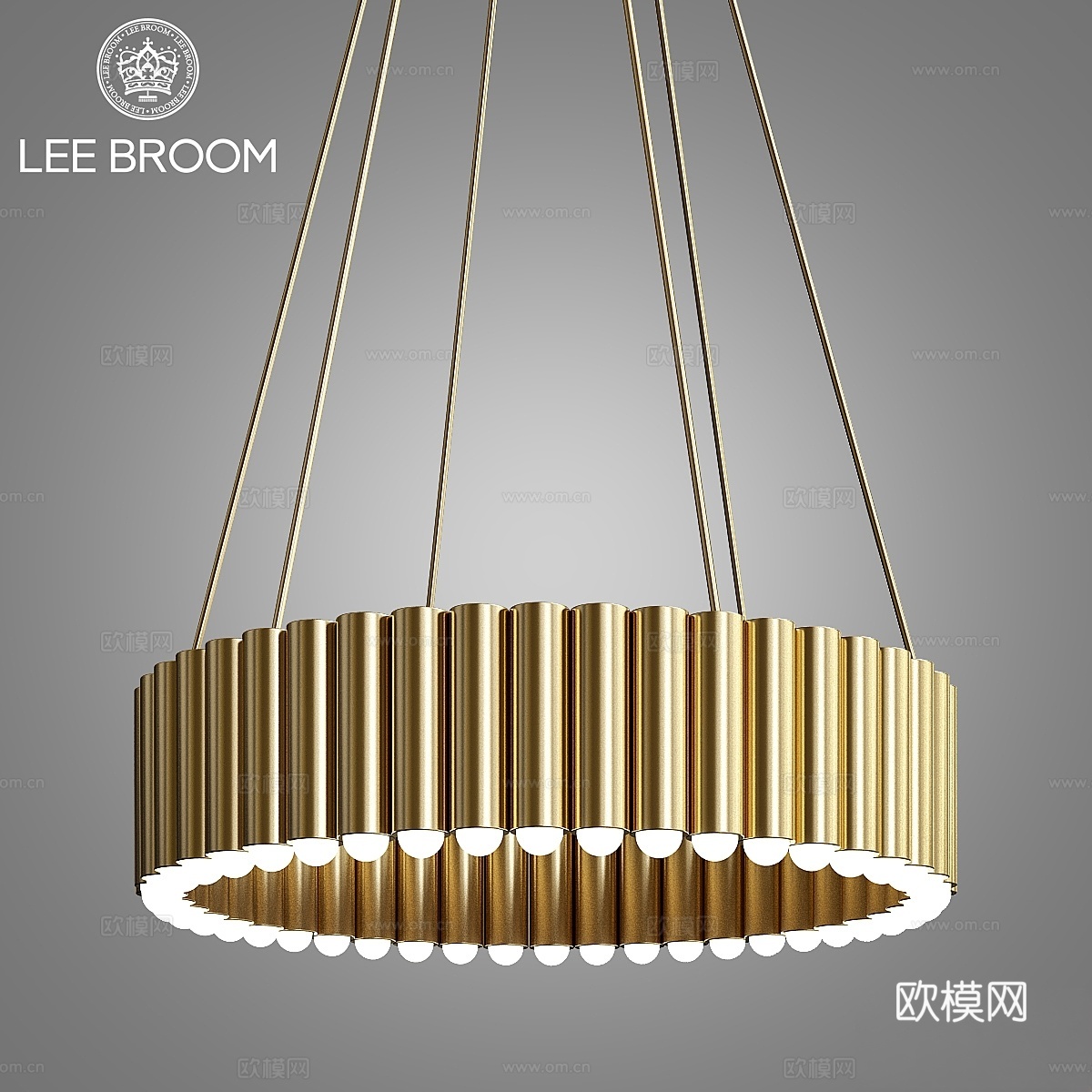 Lee Broom 旋转吊灯3d模型
