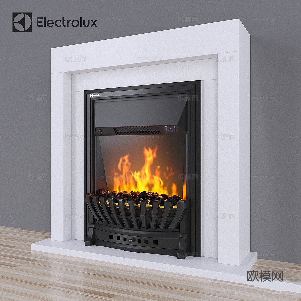 Electrolux EFP S 4020WS 电动壁炉3d模型