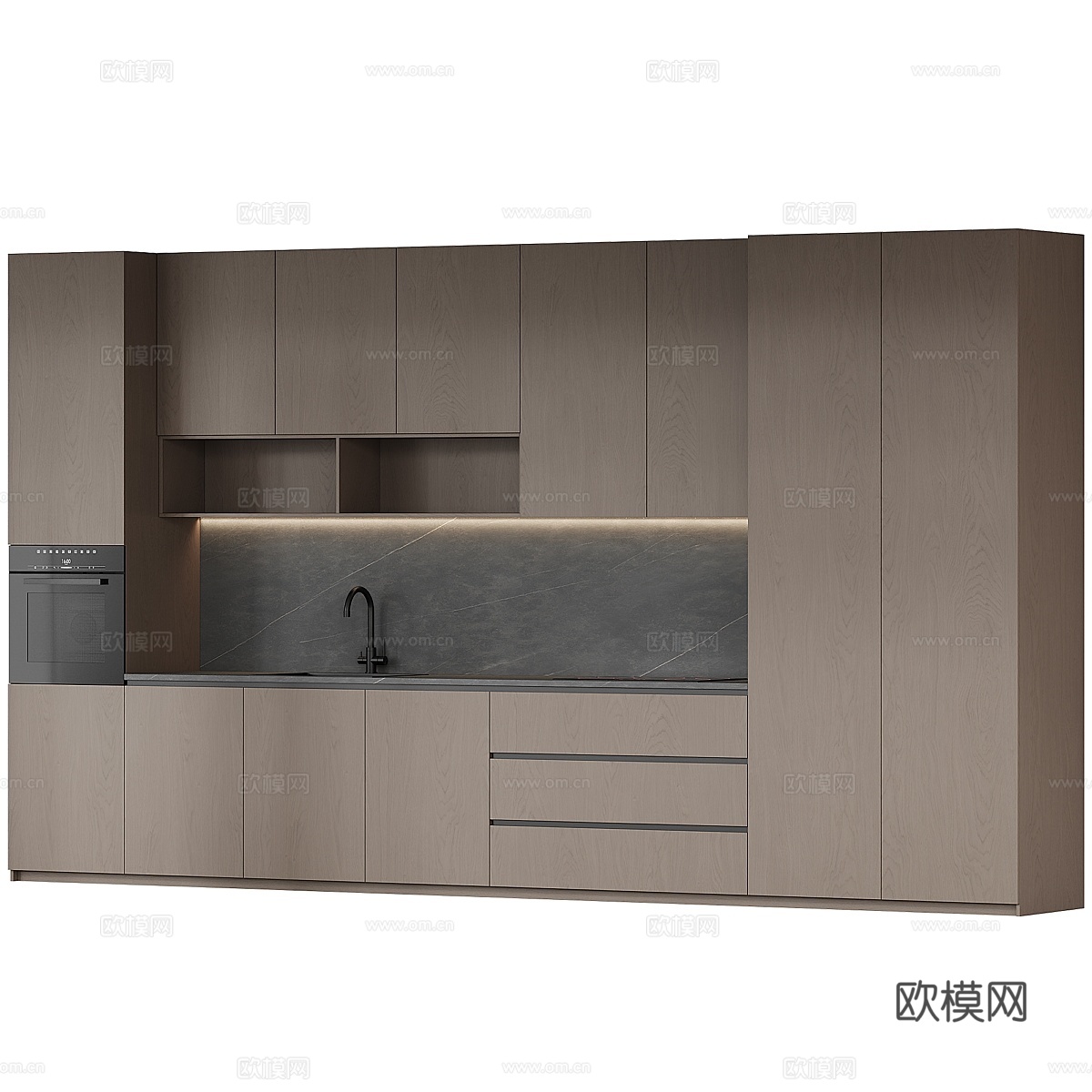 厨房 013d模型