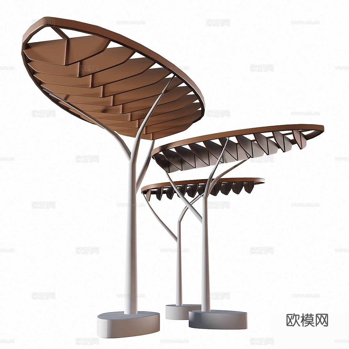 现代天篷3d模型