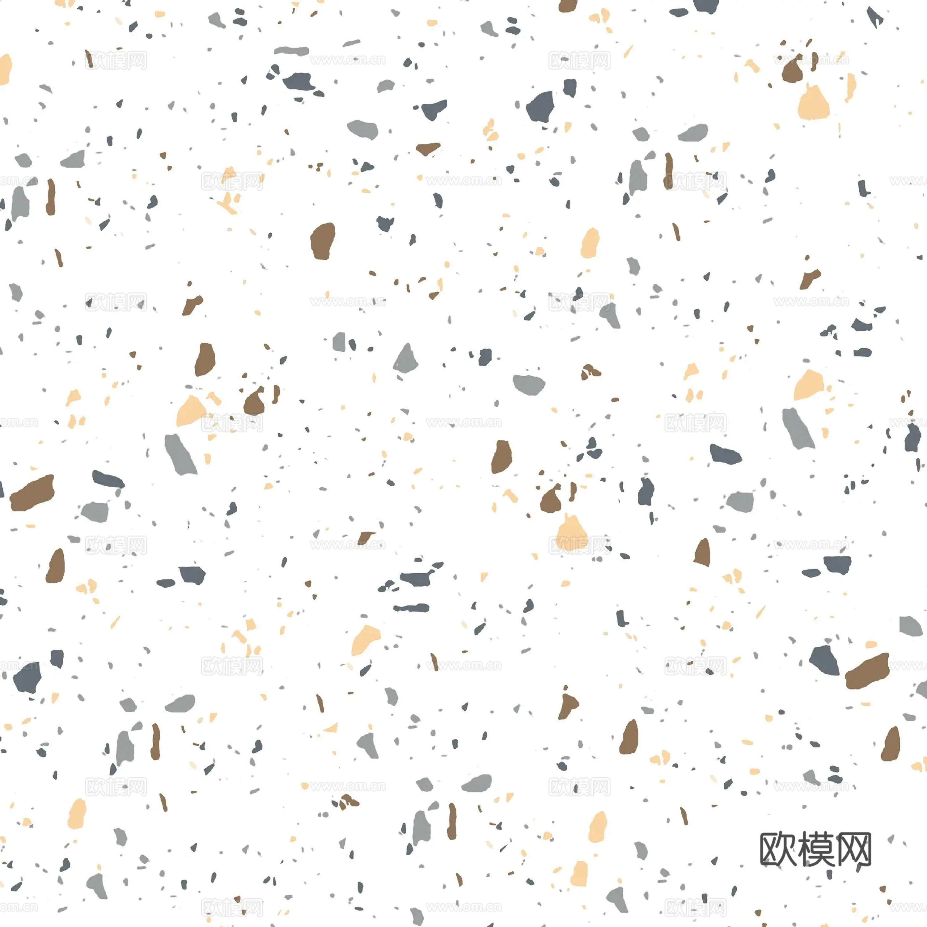 白色水磨石