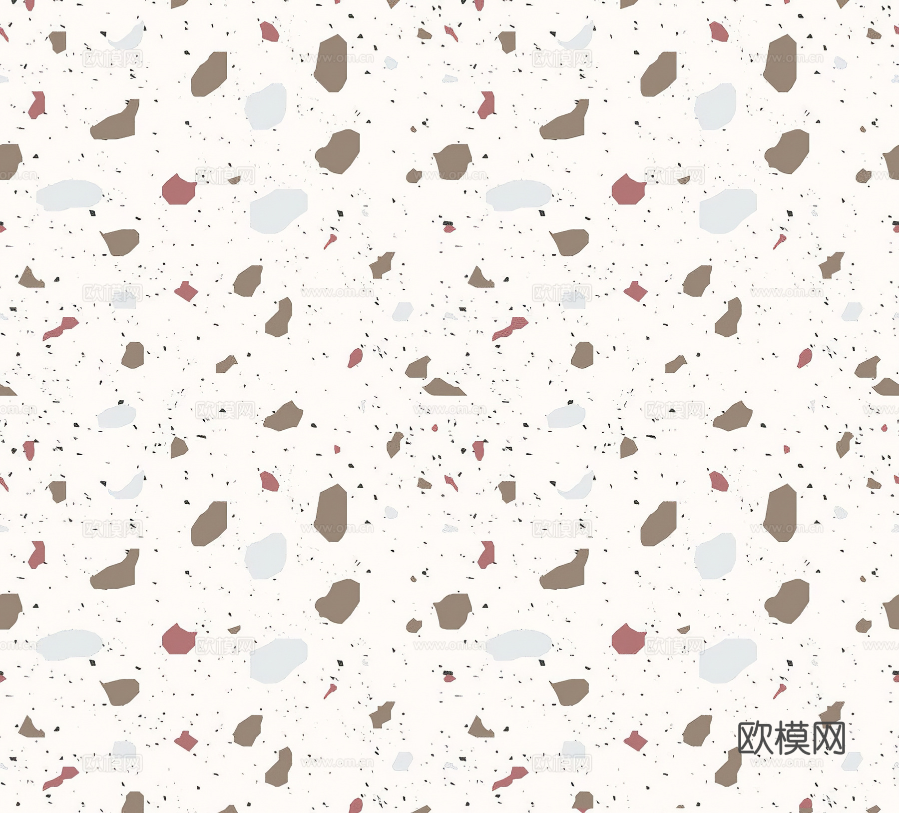 白色水磨石