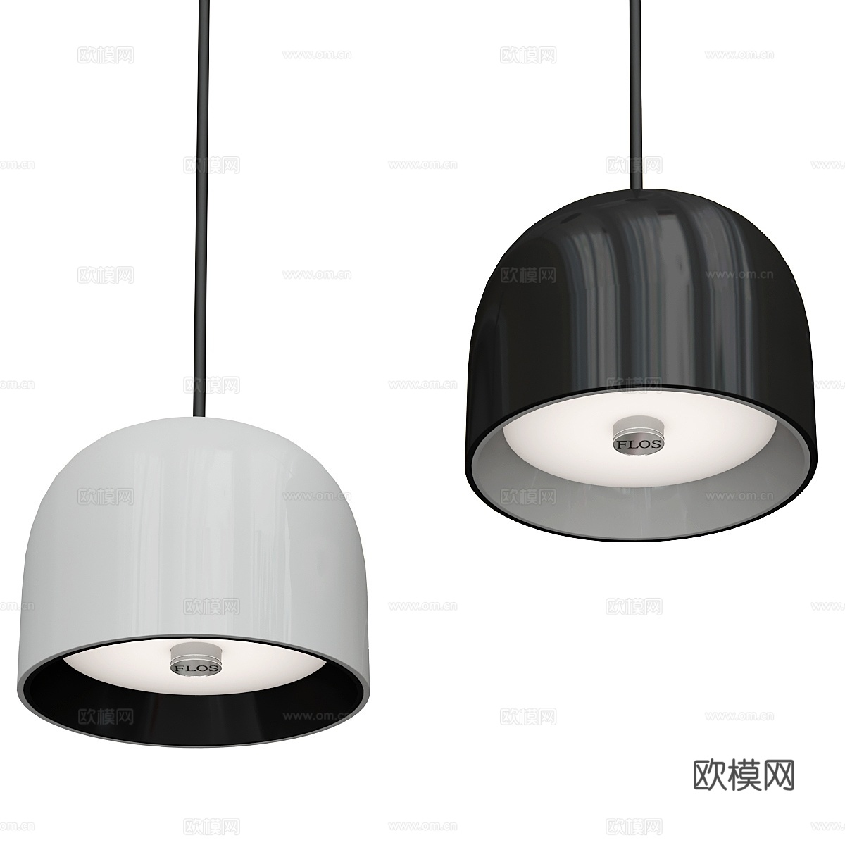 WAN悬挂灯3d模型