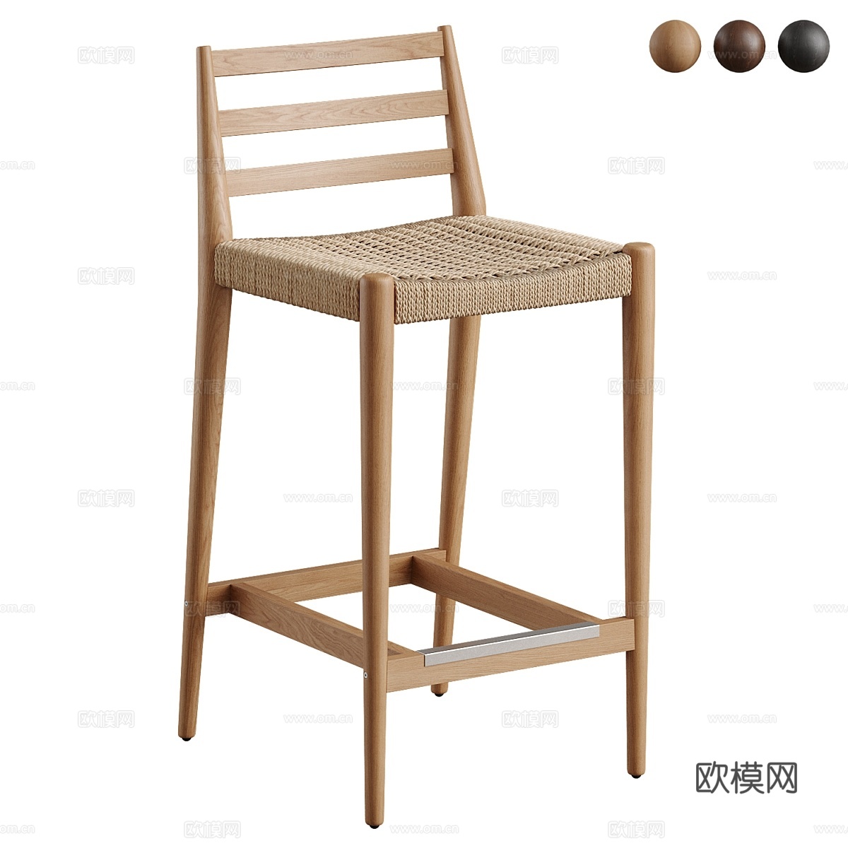 吧台凳 Analy 来自 Kave Home3d模型