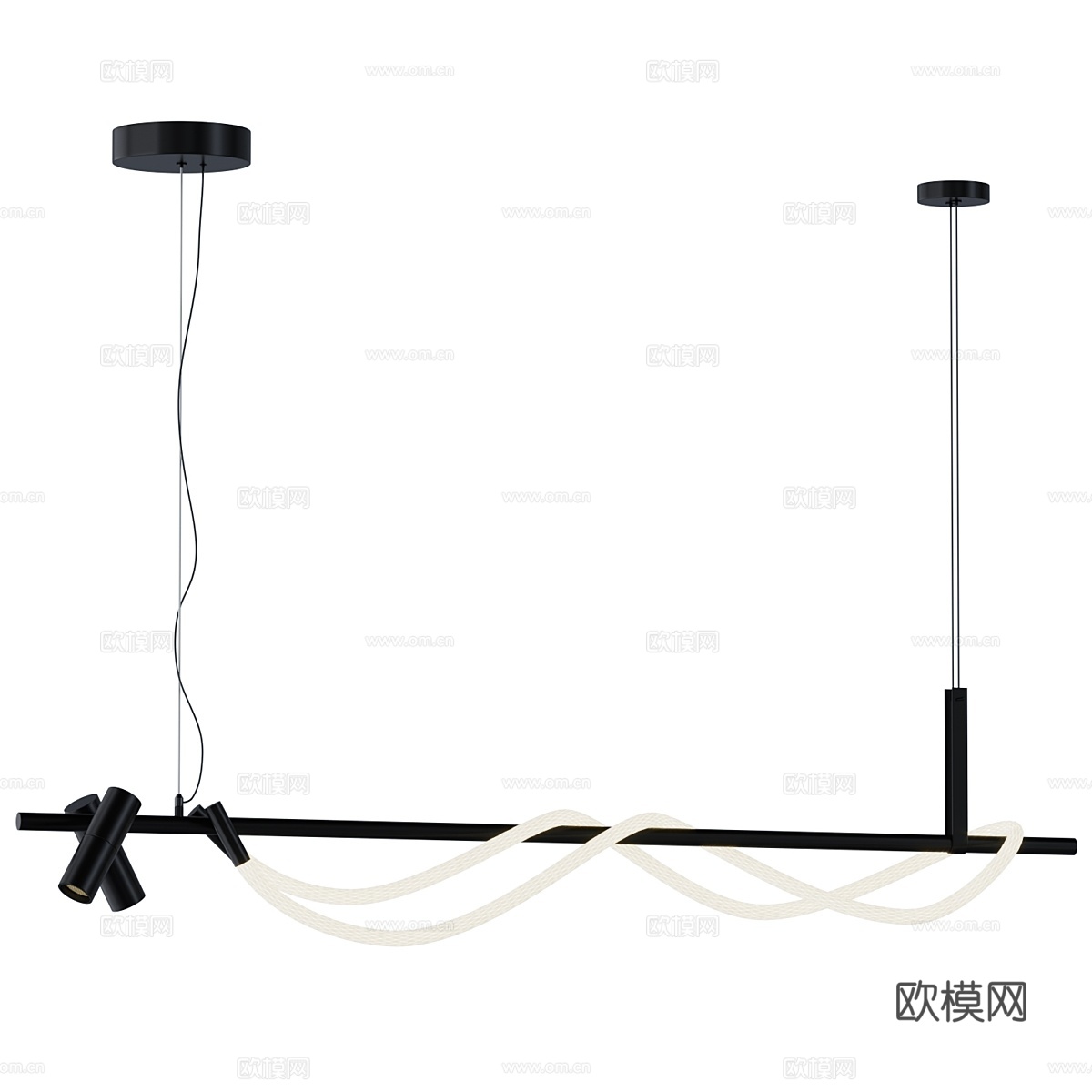 Odeon light corda 4391 30l3d模型