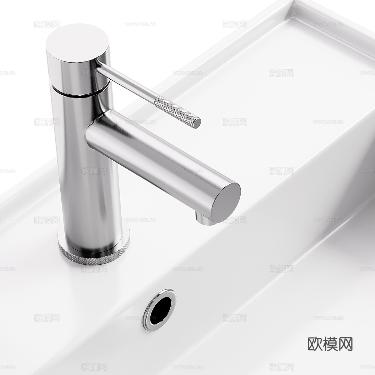 现代陶瓷台盆 洗手盆 面盆3d模型