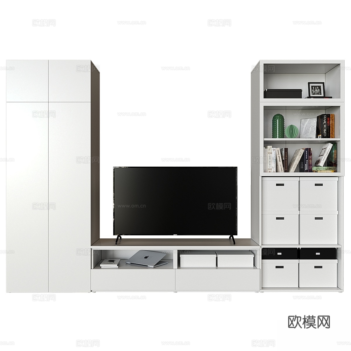 宜家 Opphus Ophus 组合储物柜3d模型