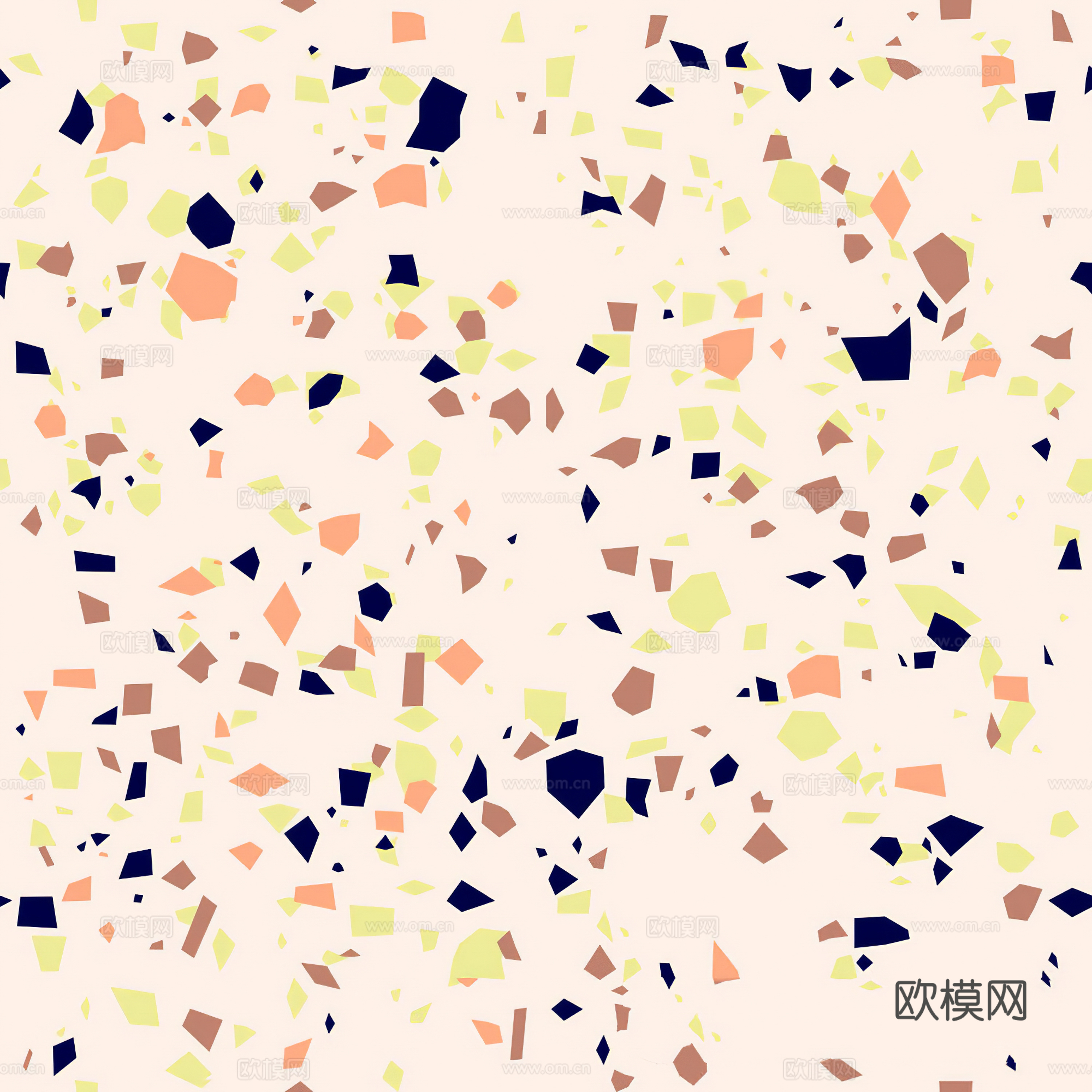 粉色水磨石
