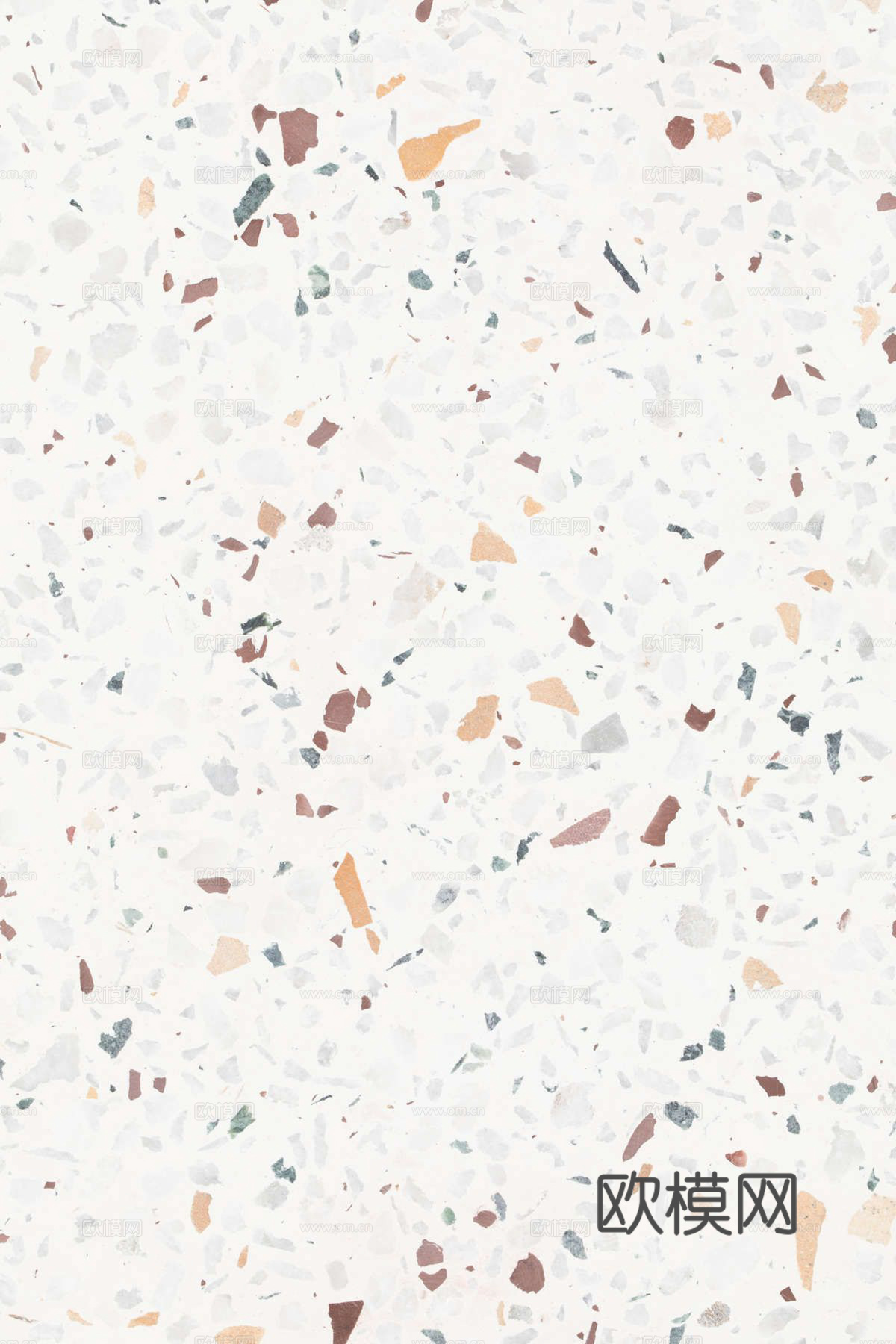 白色水磨石