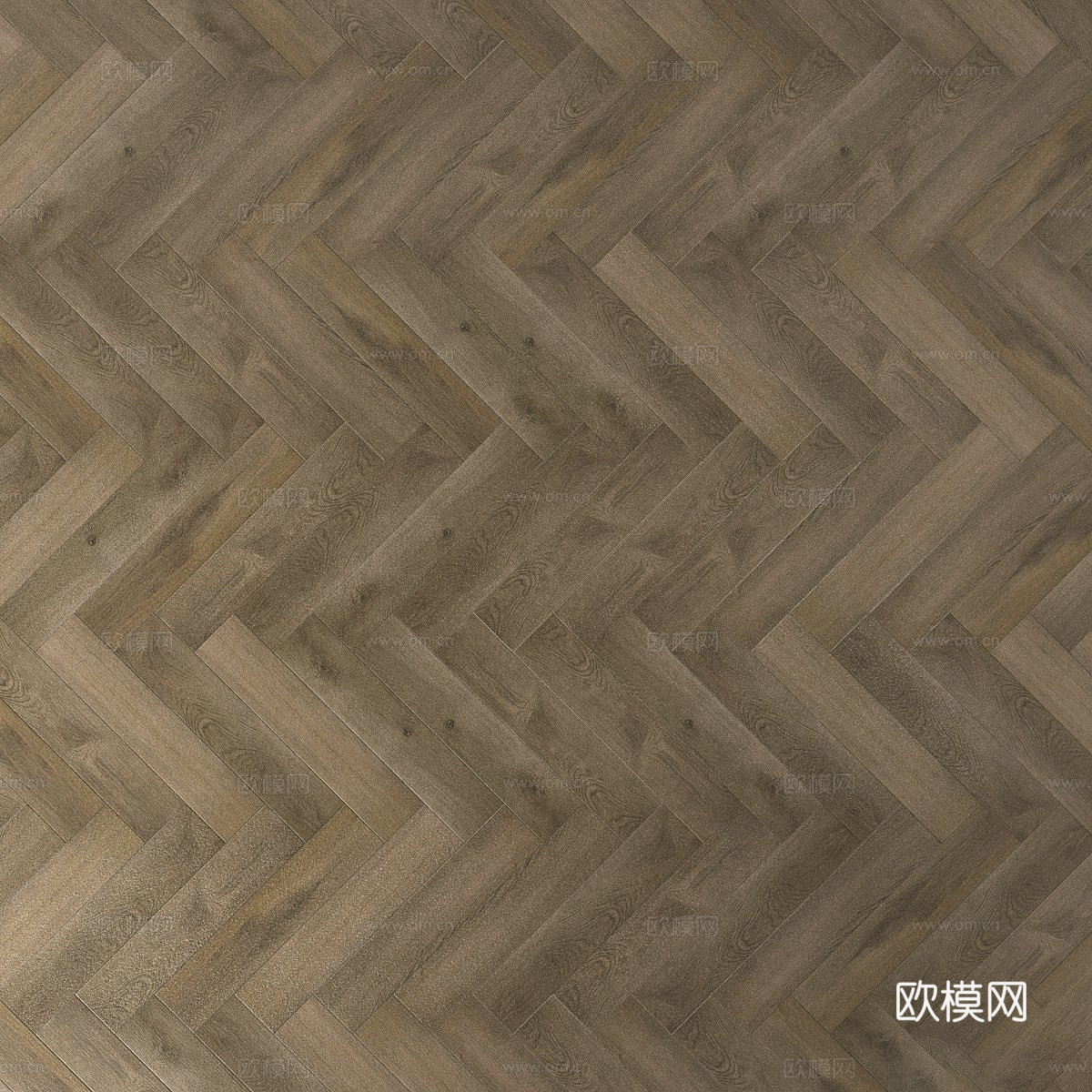 现代意式拼花木地板3d模型