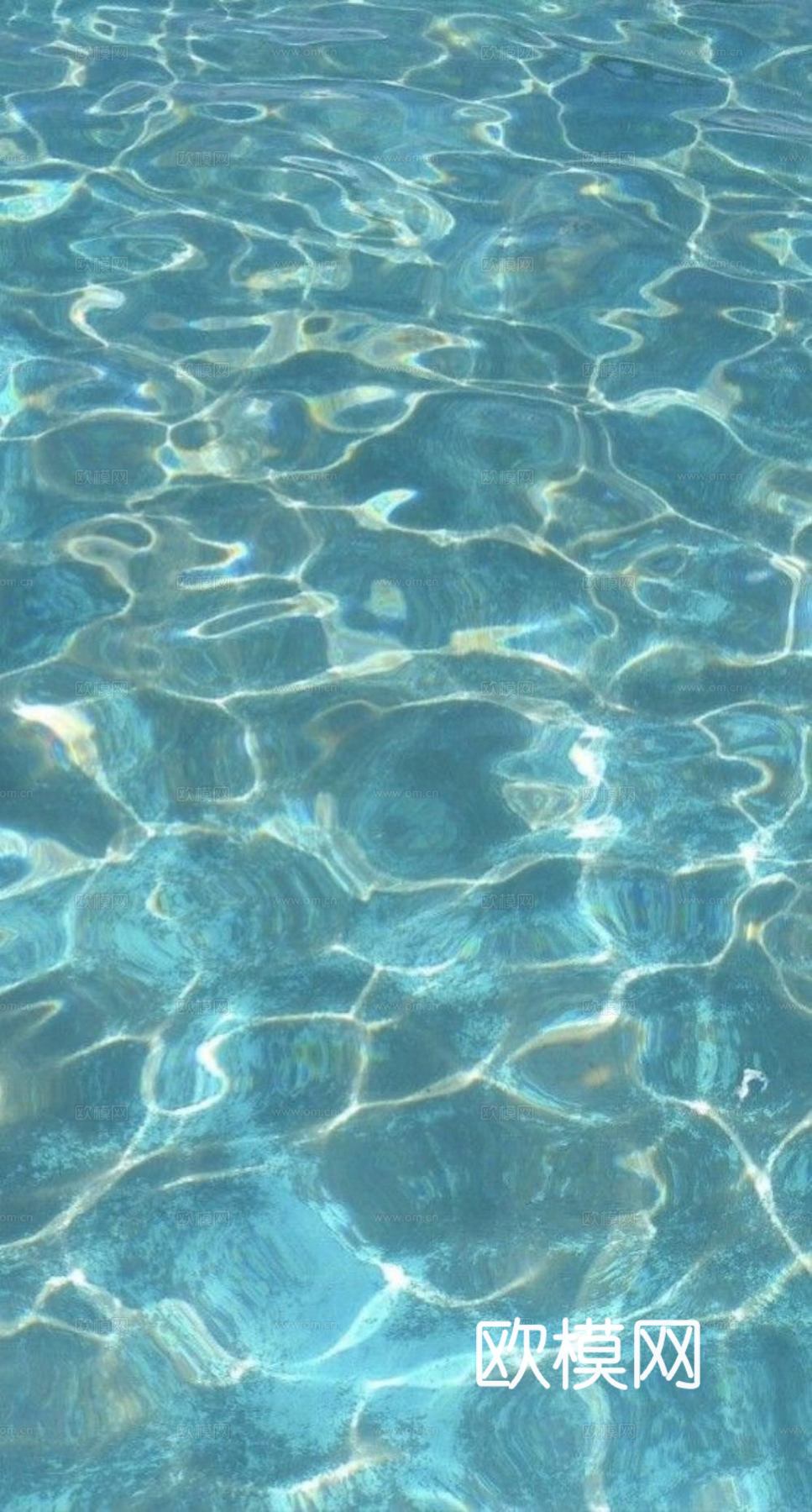 水波纹 清澈水面 水面纹理