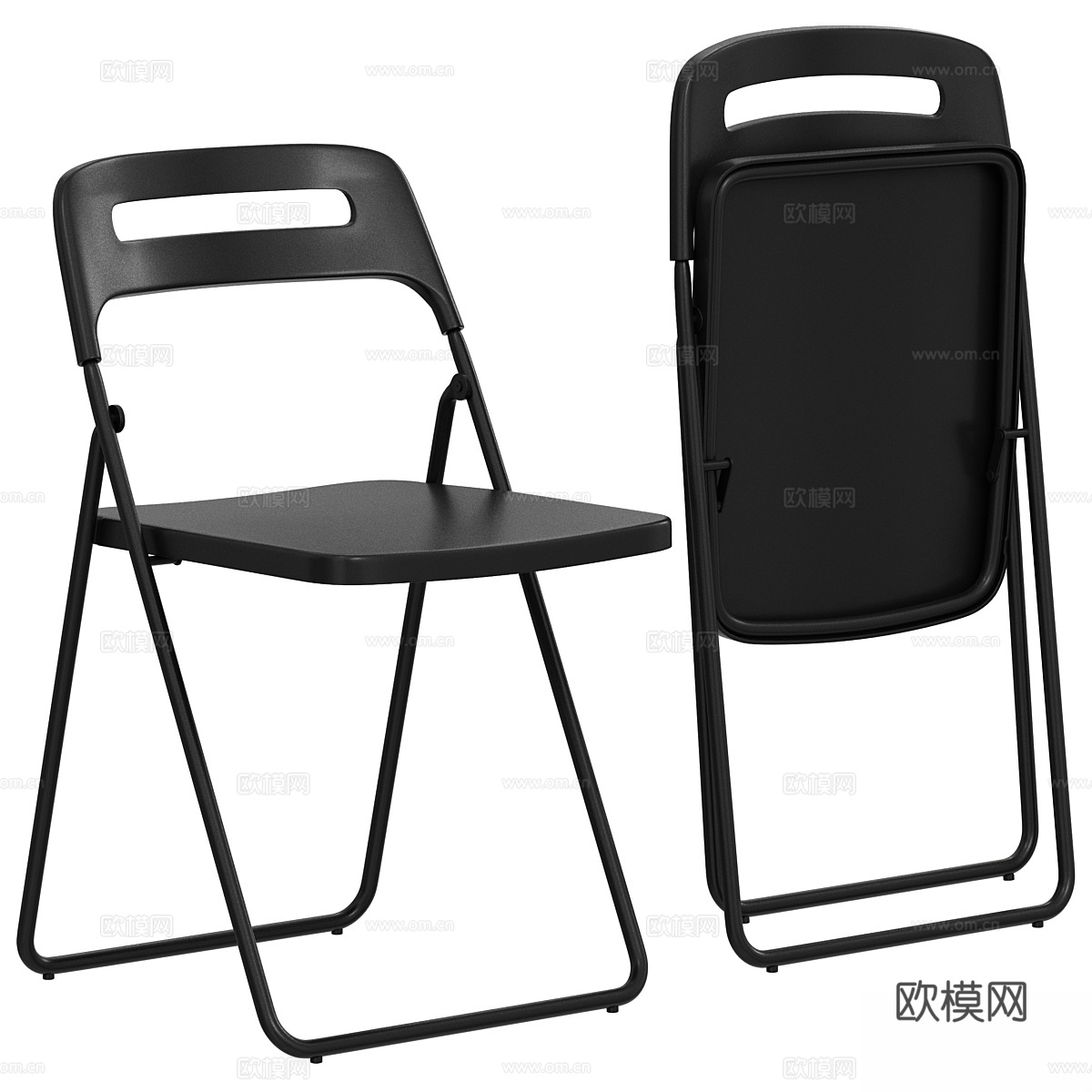宜家 NISSE 折叠椅3d模型