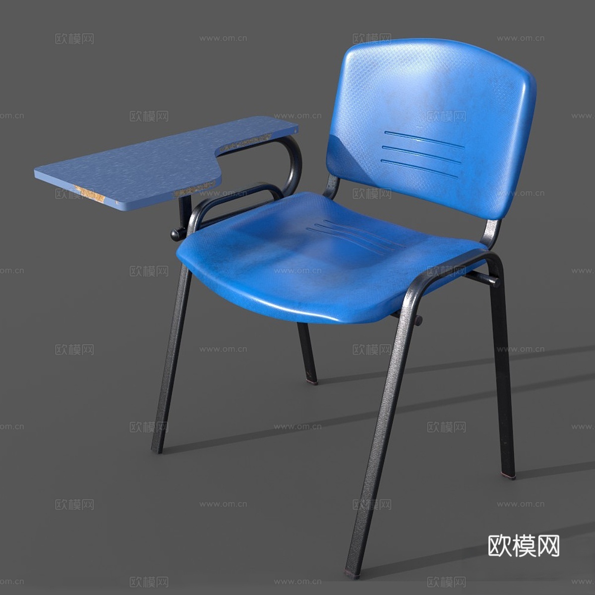 学校椅子3d模型