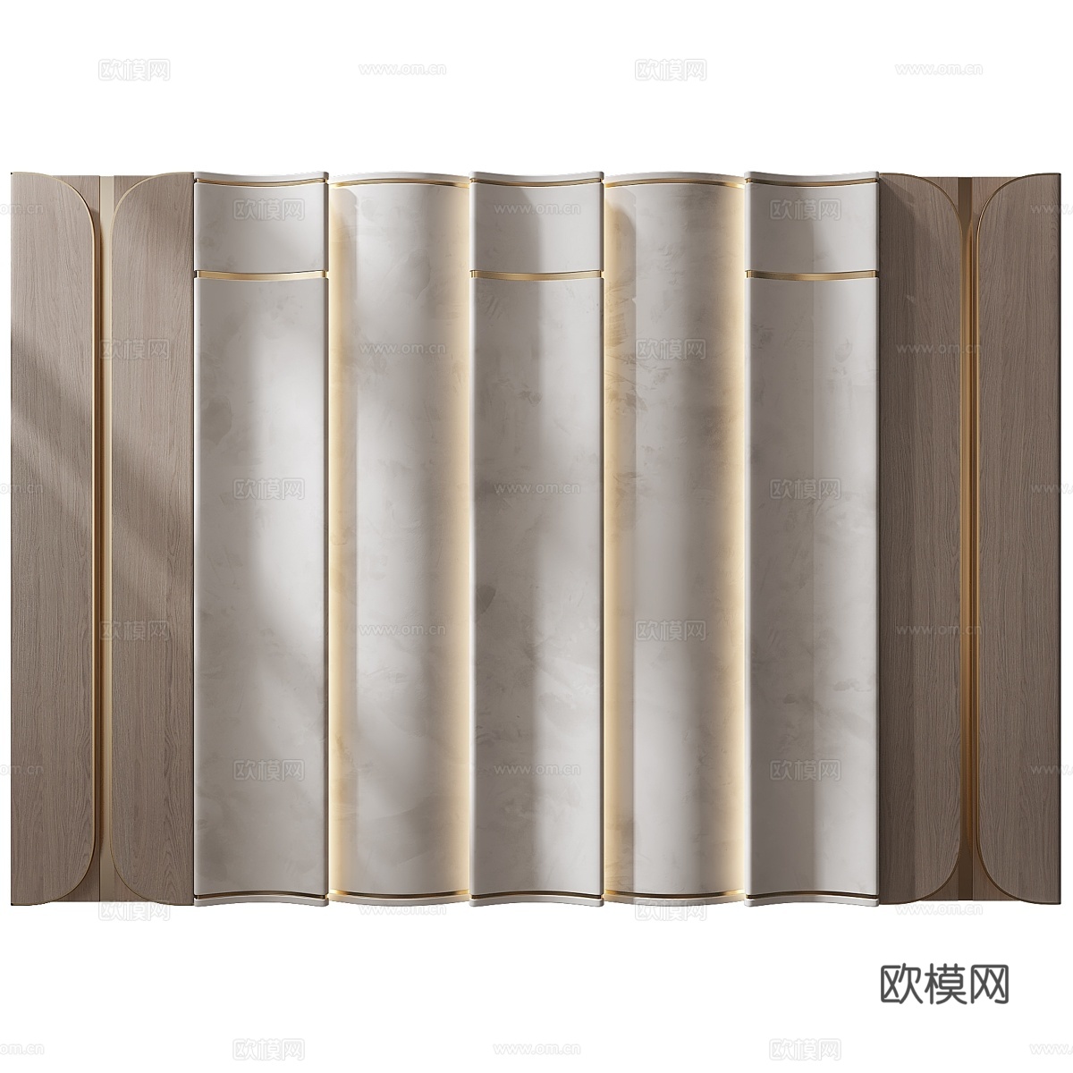 墙面装饰板 1413d模型