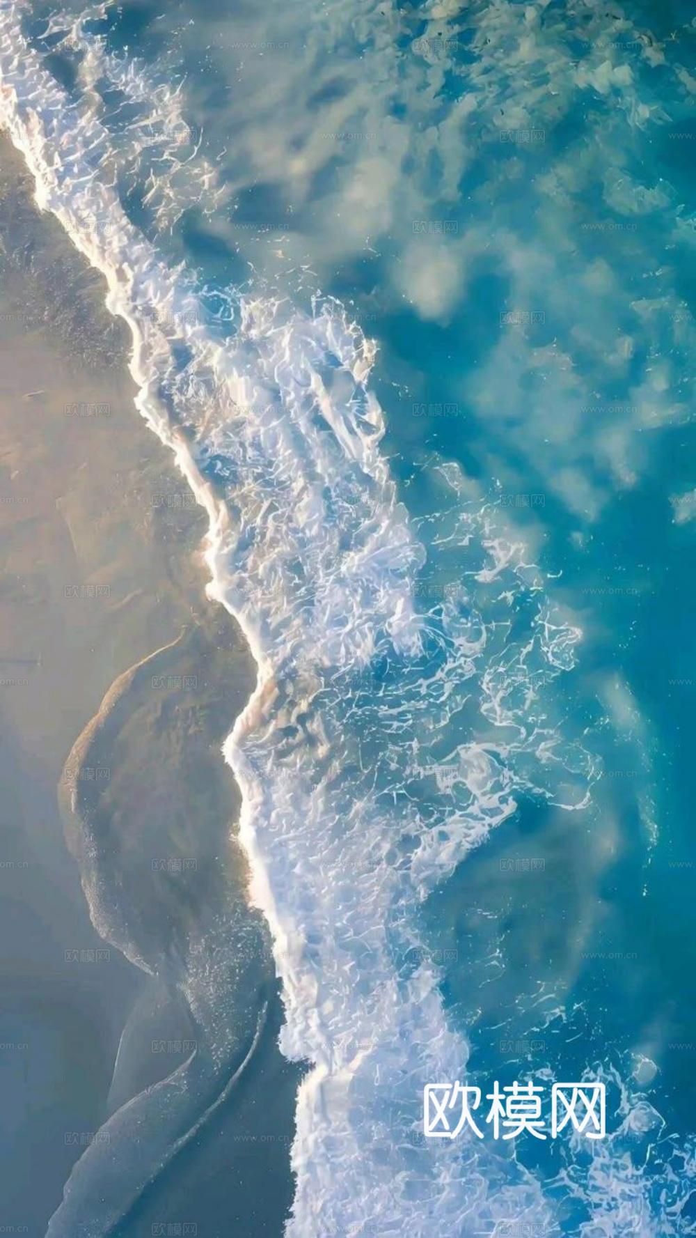 水波纹 清澈水面 水面纹理