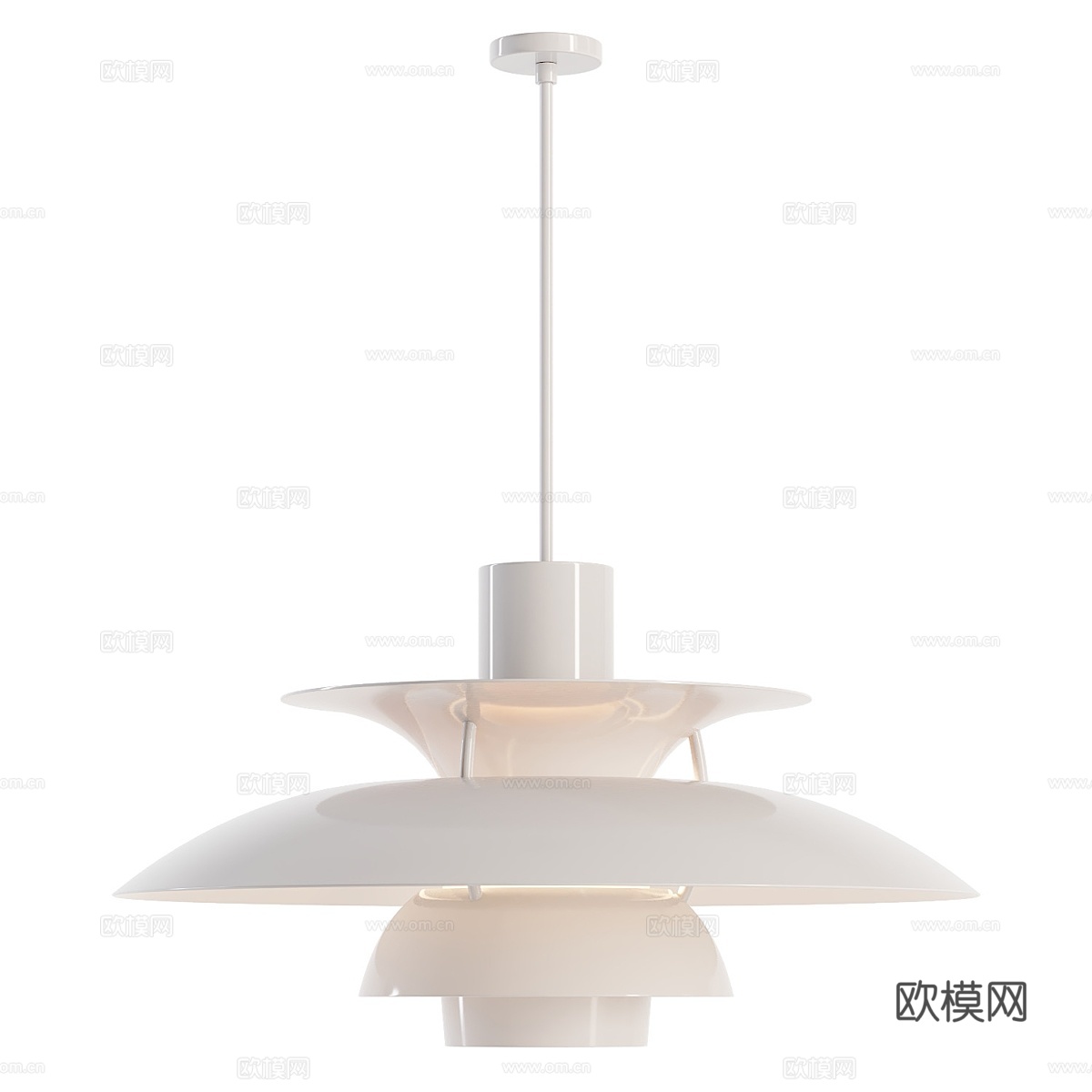 丹麦吊灯适用于厨房3d模型