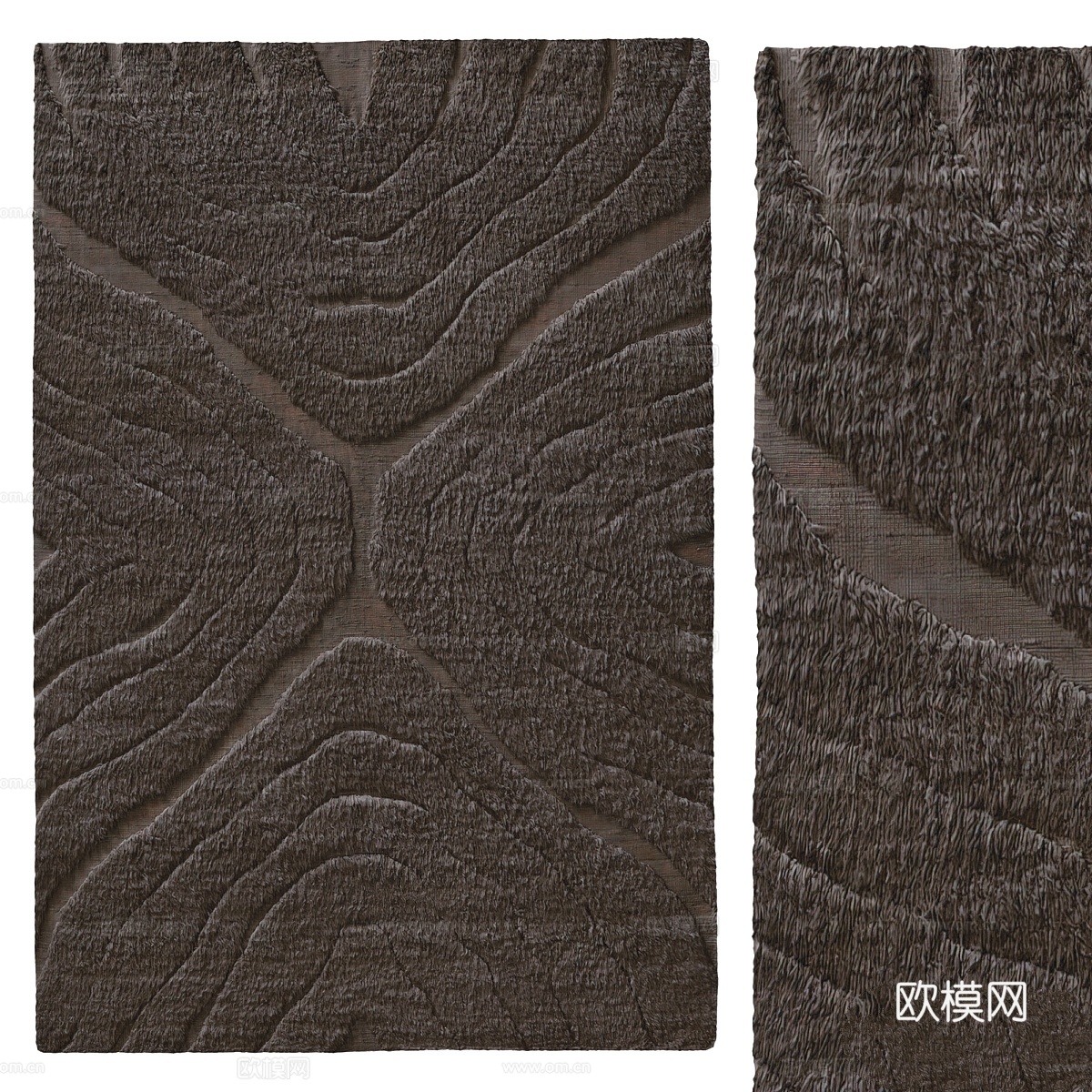 塔拉斯羊毛地毯摩卡奇诺3d模型